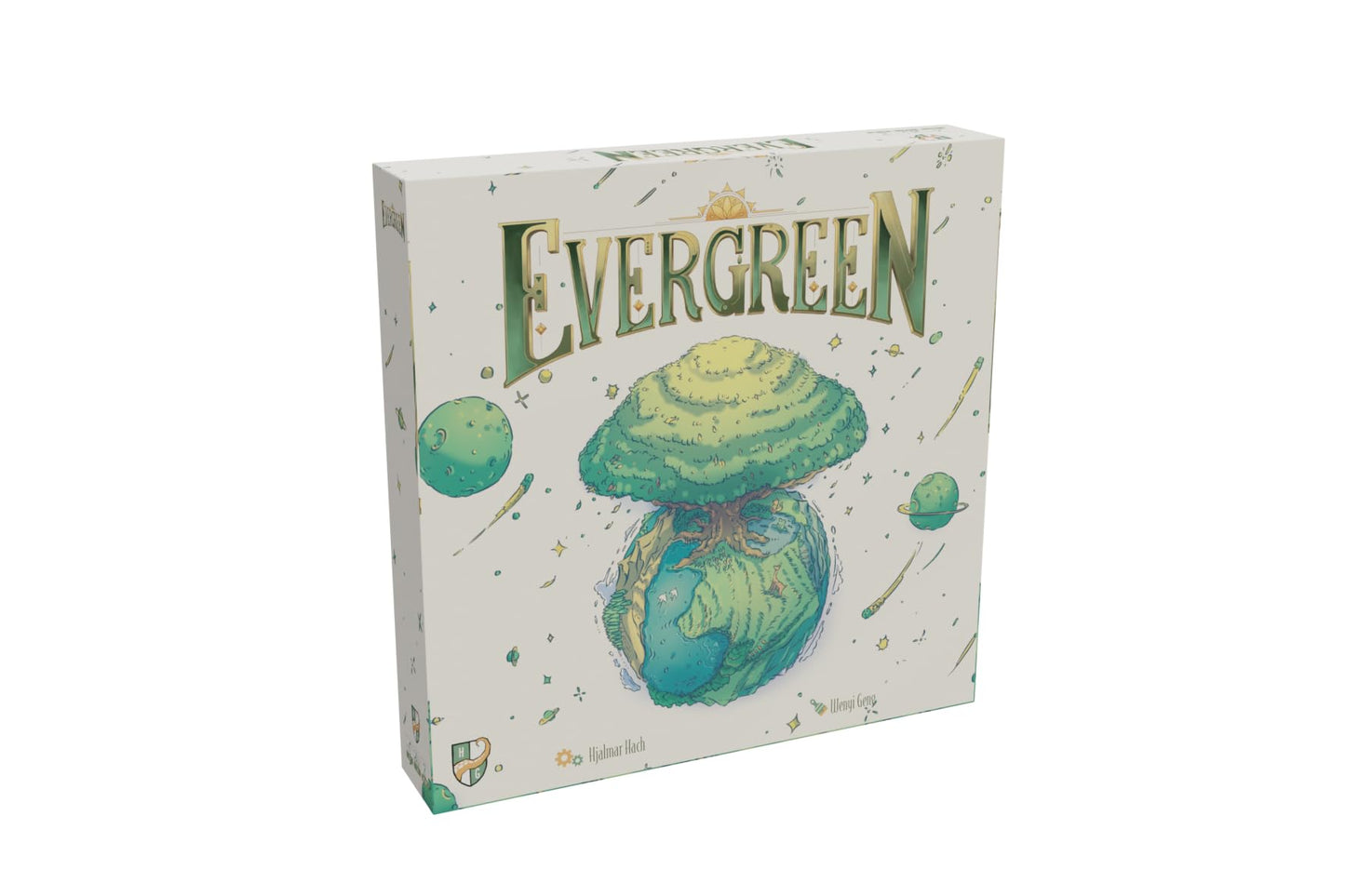 Evergreen by Horrible Guild — Abstract Strategy Tree-Growing Game (1-4 Players, Ages 8+, 45-60 Min)