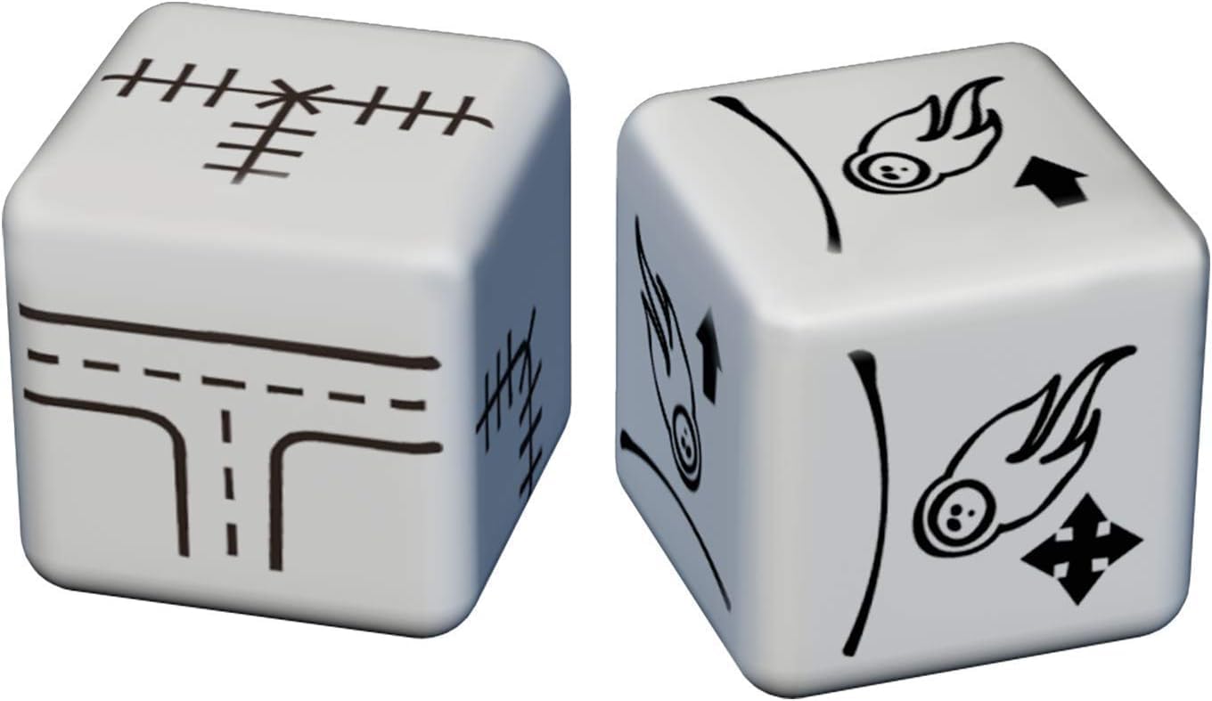 Horrible Guild Railroad Ink: Deep Blue Edition – Draw Railways, 7 Rounds, Expansion Dice Included