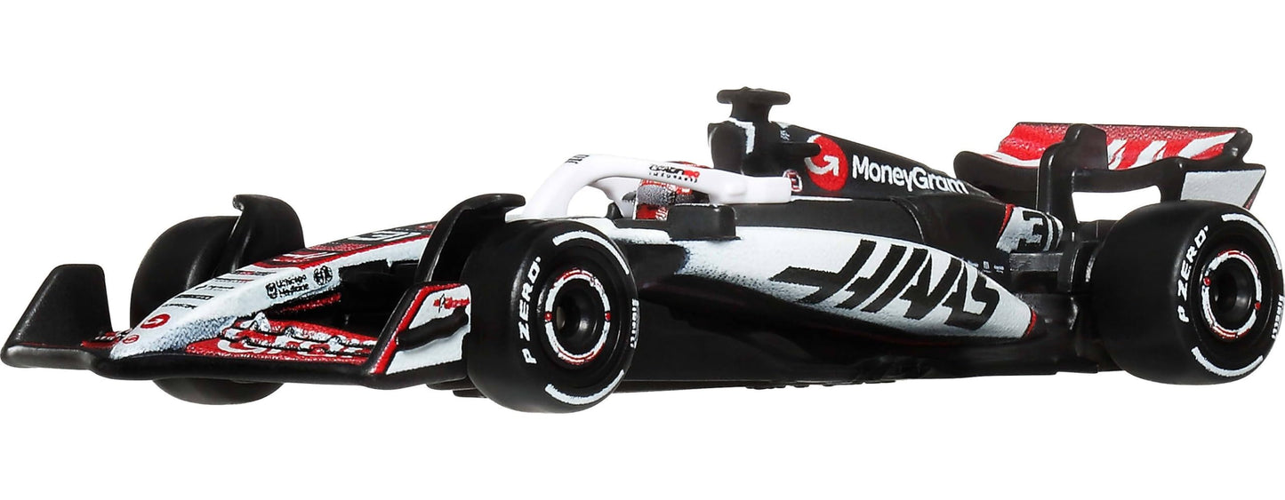 Hot Wheels 1:64 Premium Formula 1 Die-Cast Car – Metal Body & Real Riders Tires
