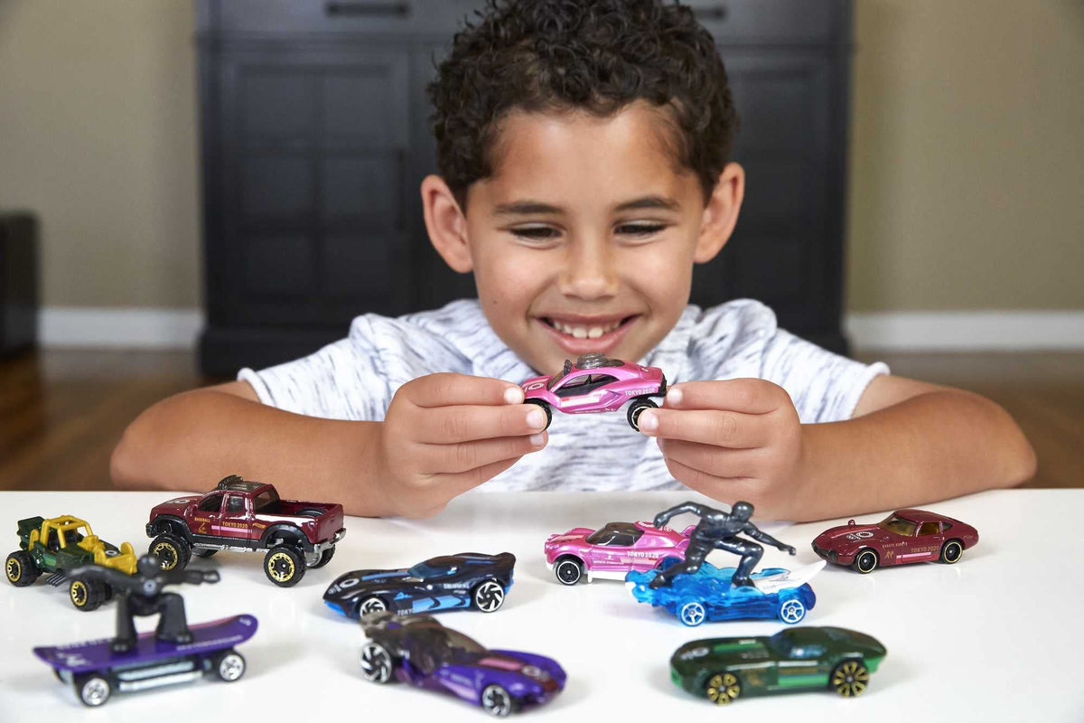 Hot Wheels Tokyo 2020 Olympics 10-Car Pack – 1:64 Scale Sports Cars
