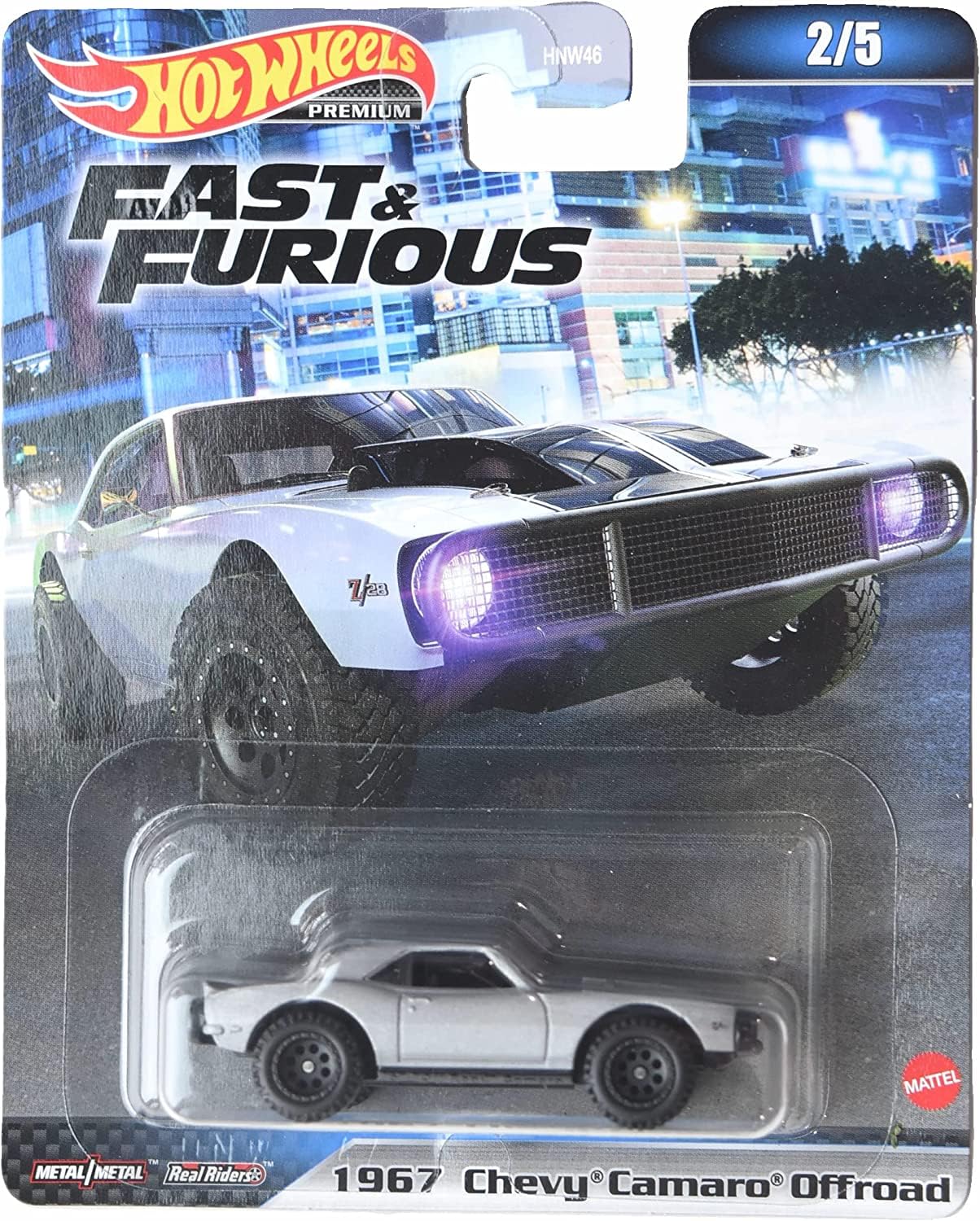 Hot Wheels 1967 Chevy Camaro Offroad – Fast & Furious 2/5 Premium Collectible