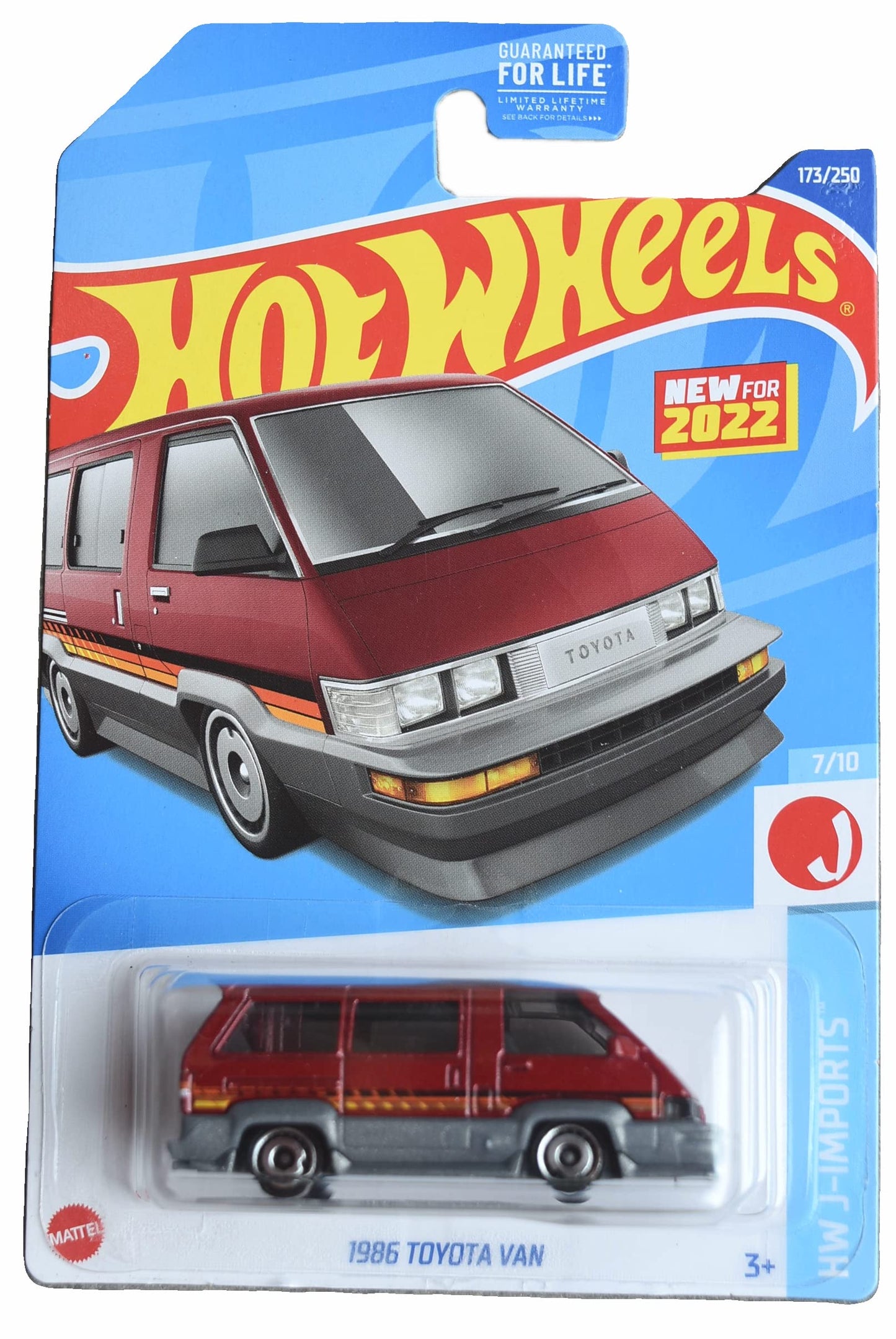 Hot Wheels 1986 Toyota Van - HW J-Imports 7/10 - 1:64 Die-Cast