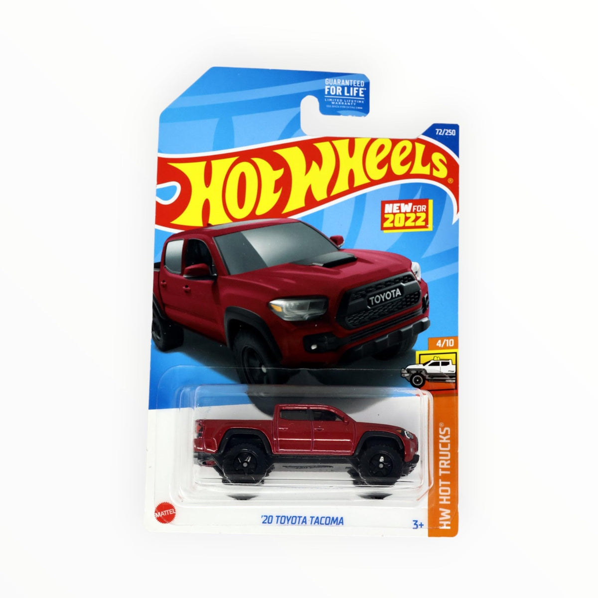 Hot Wheels 2020 Toyota Tacoma Die-Cast Car | Hot Trucks 4/10 (Red)