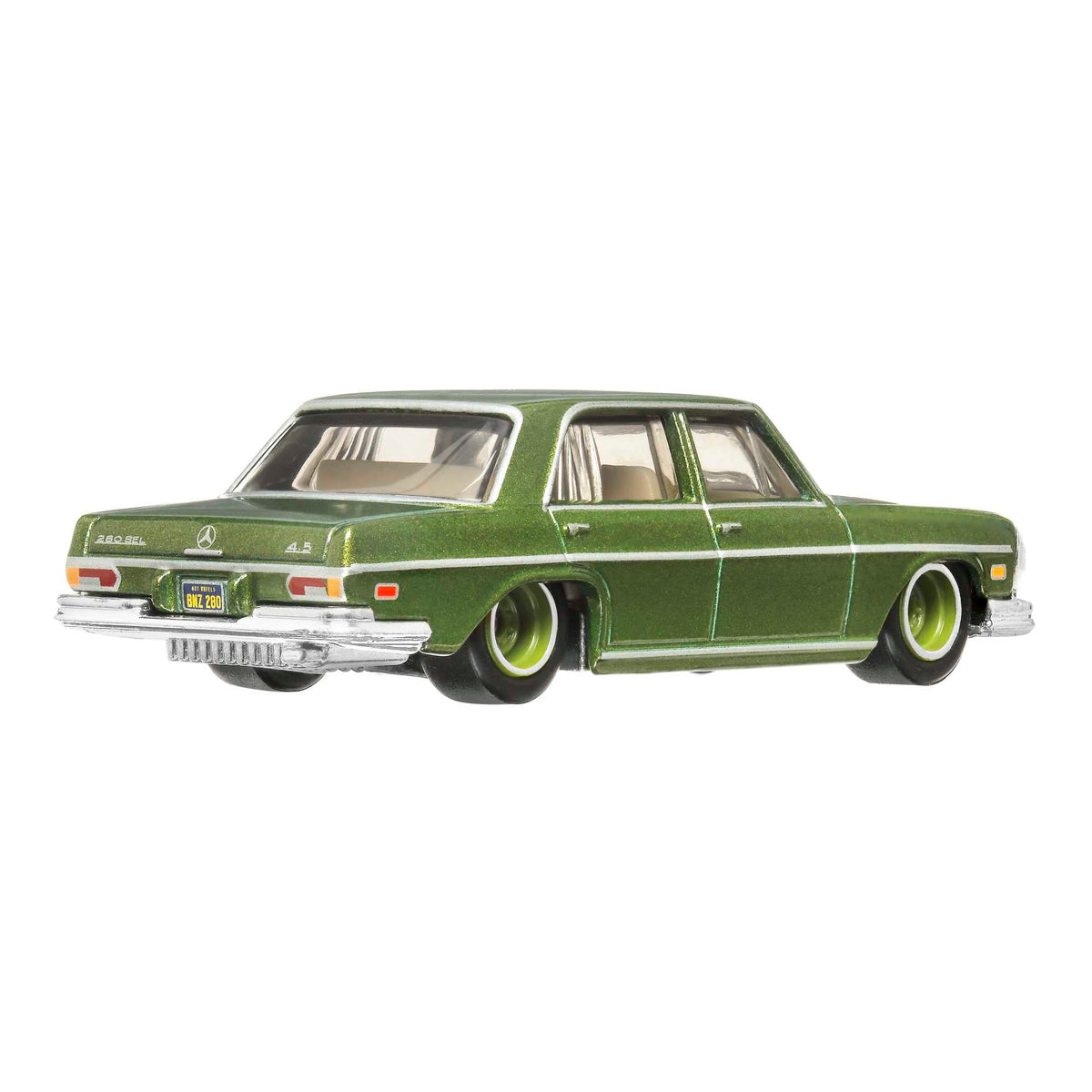 Hot Wheels 72 Mercedes-Benz 280 SEL 4.5 Auto Strasse – Die-Cast Model Car
