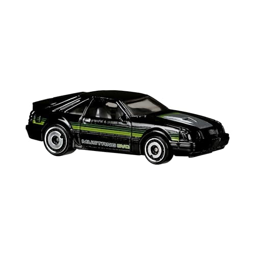 Hot Wheels 84 Mustang SVO – 1:64 Die-Cast, Black/Green, Limited 25 of 250