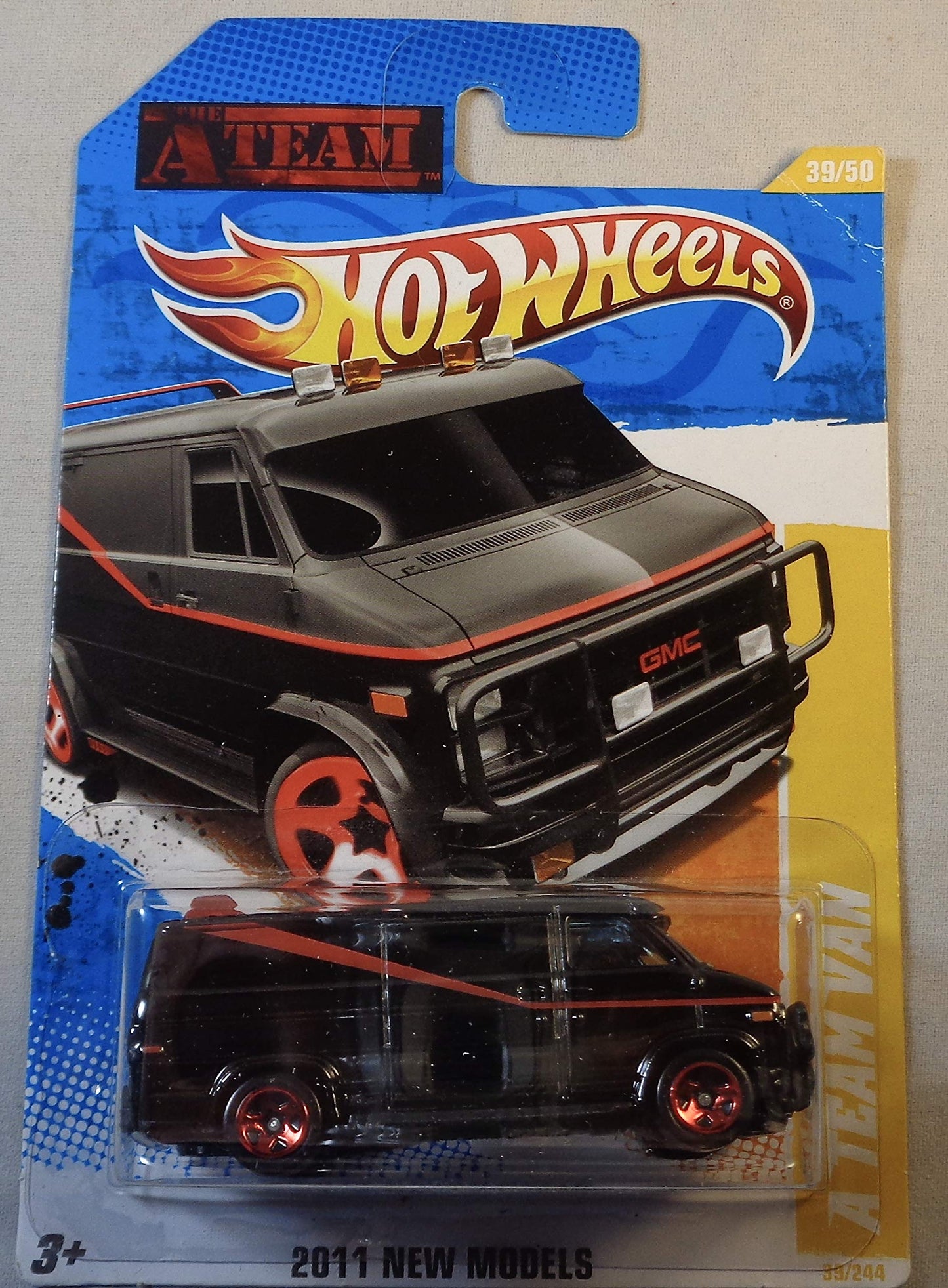Hot Wheels 2011 A Team Van Black 39/244 – 1:64 Die-Cast Collectible