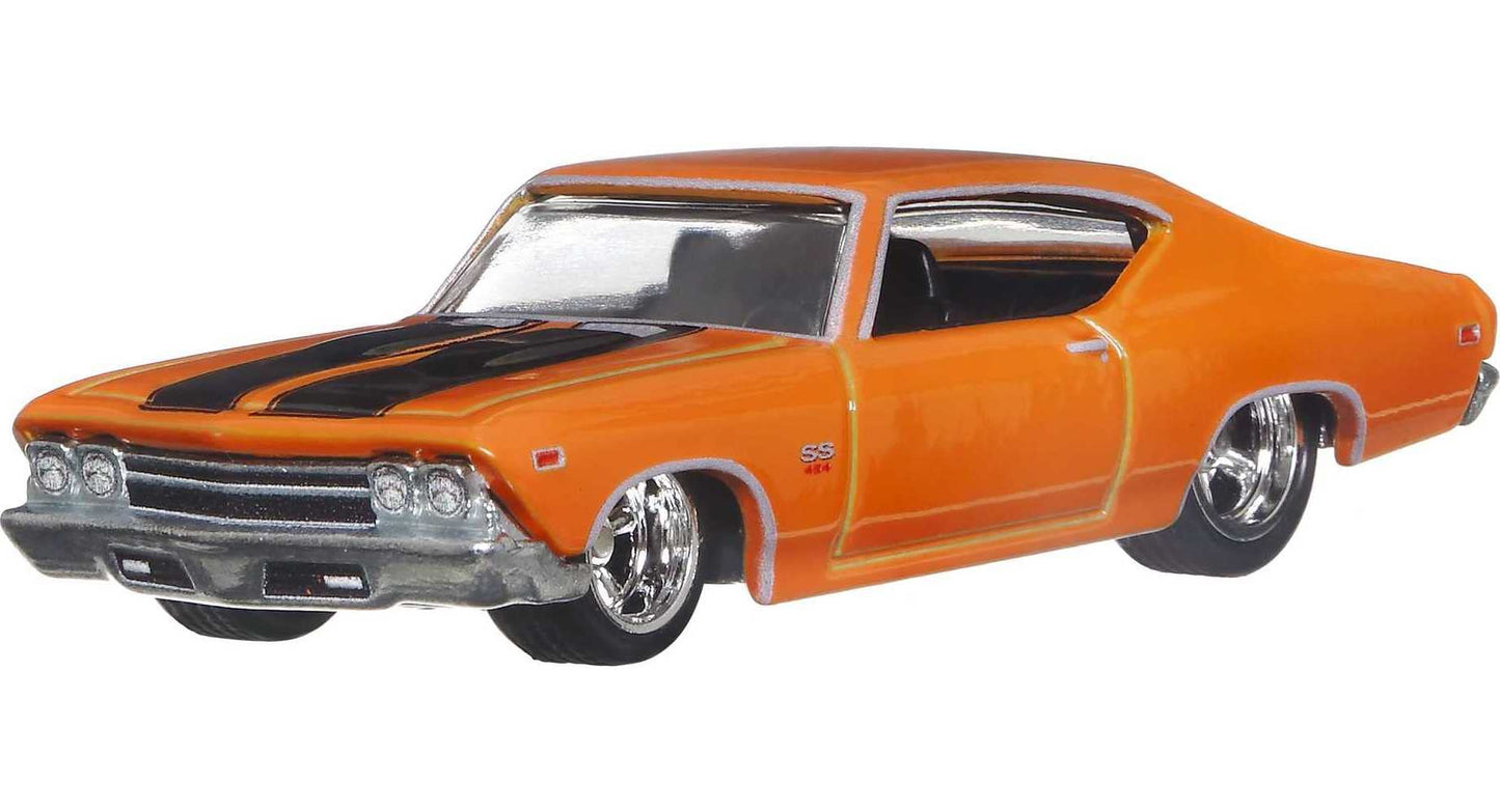 Hot Wheels Premium Car Culture American Scene 5-Pack – 1:64 Scale, Real Riders, Metal/Metal