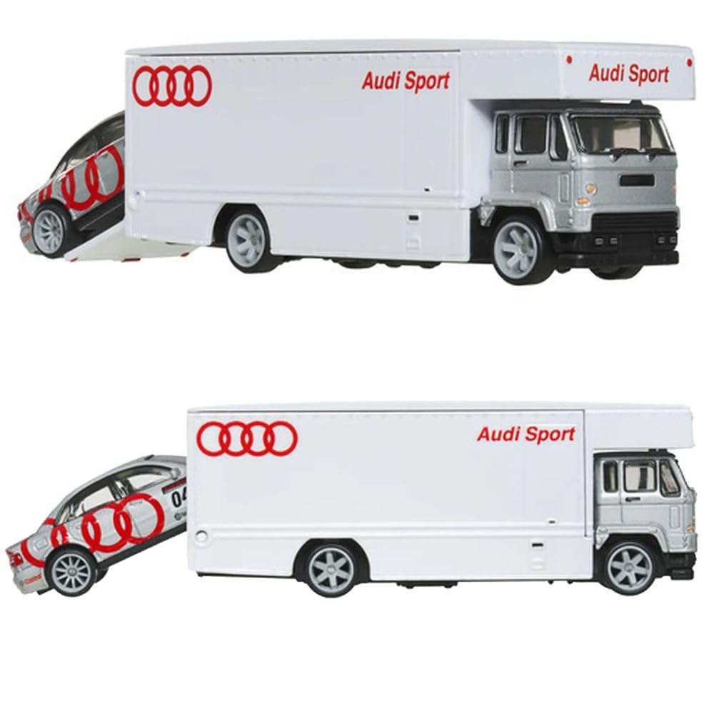 Hot Wheels Audi S4 Quatro Transport Vehicle 1:64 – Premium Collector Auto Transporter Set