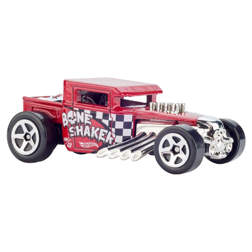 Hot Wheels 80th Anniversary 5-Pack 1:64 Die-Cast Cars | Bone Shaker, Twin Mill, El Segundo Coupe, Custom Otto, Bad to the Blade
