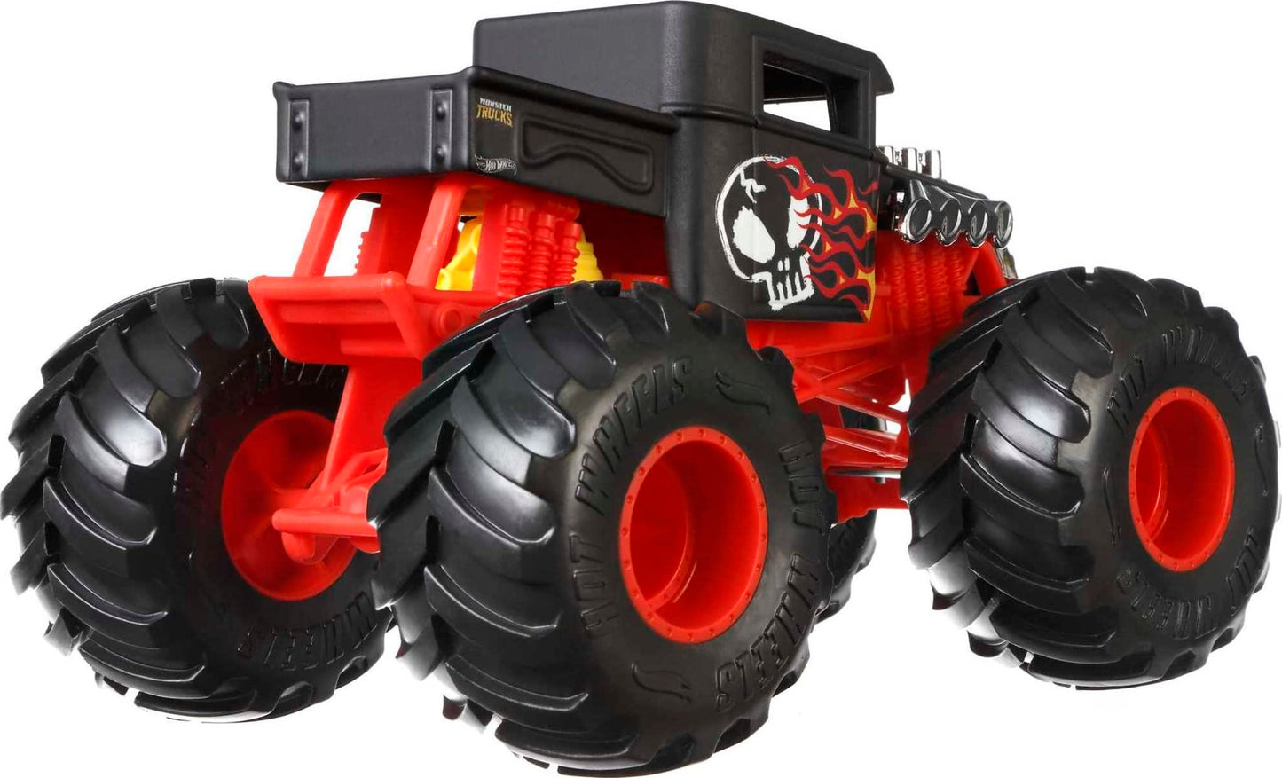 Hot Wheels Bone Shaker 1:24 Oversized Monster Truck – Die-Cast Collectible Play Vehicle