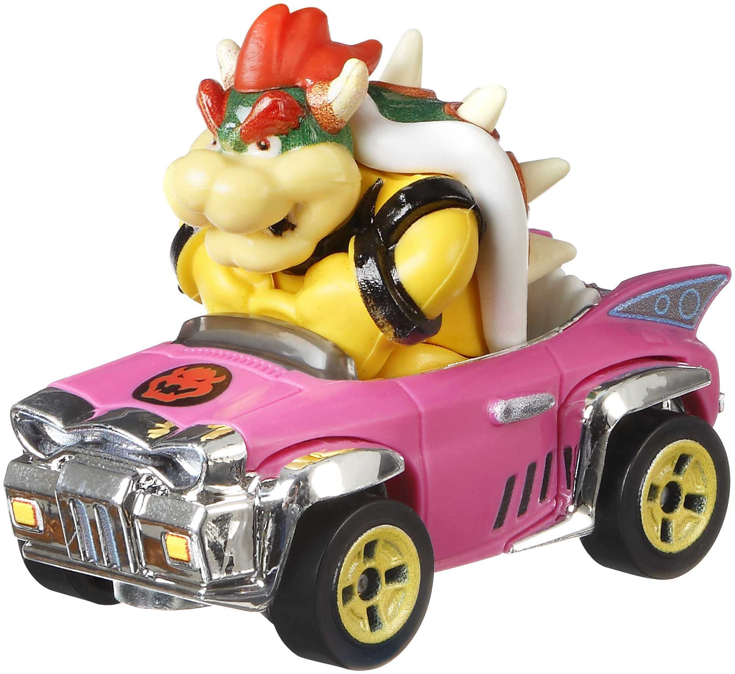 Hot Wheels GBG31 Mario Kart Bowser with Badwagon – 1:64 Die-Cast Vehicle