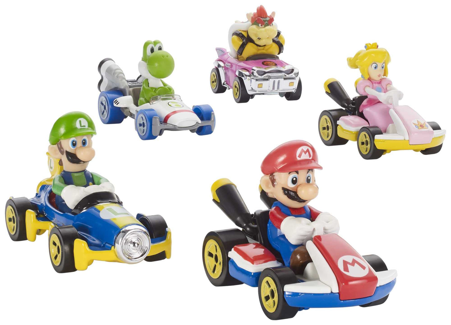Hot Wheels GBG31 Mario Kart Bowser with Badwagon – 1:64 Die-Cast Vehicle