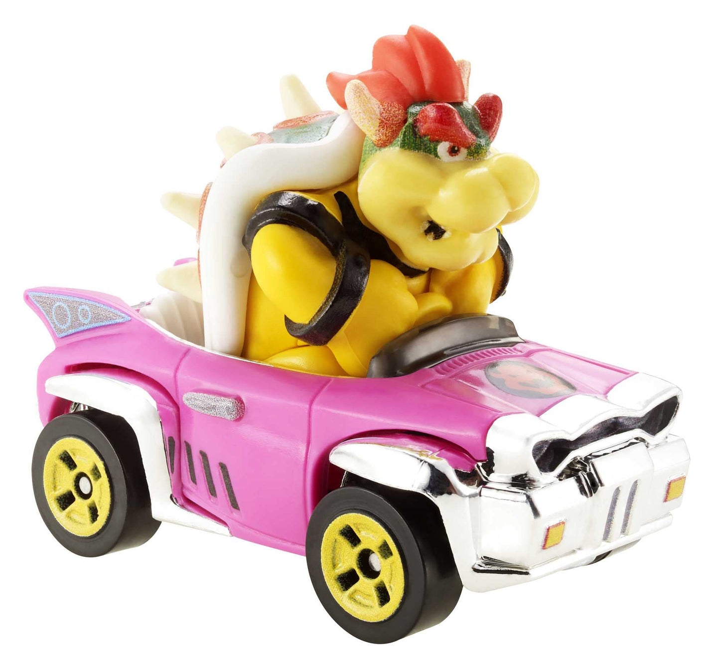 Hot Wheels GBG31 Mario Kart Bowser with Badwagon – 1:64 Die-Cast Vehicle