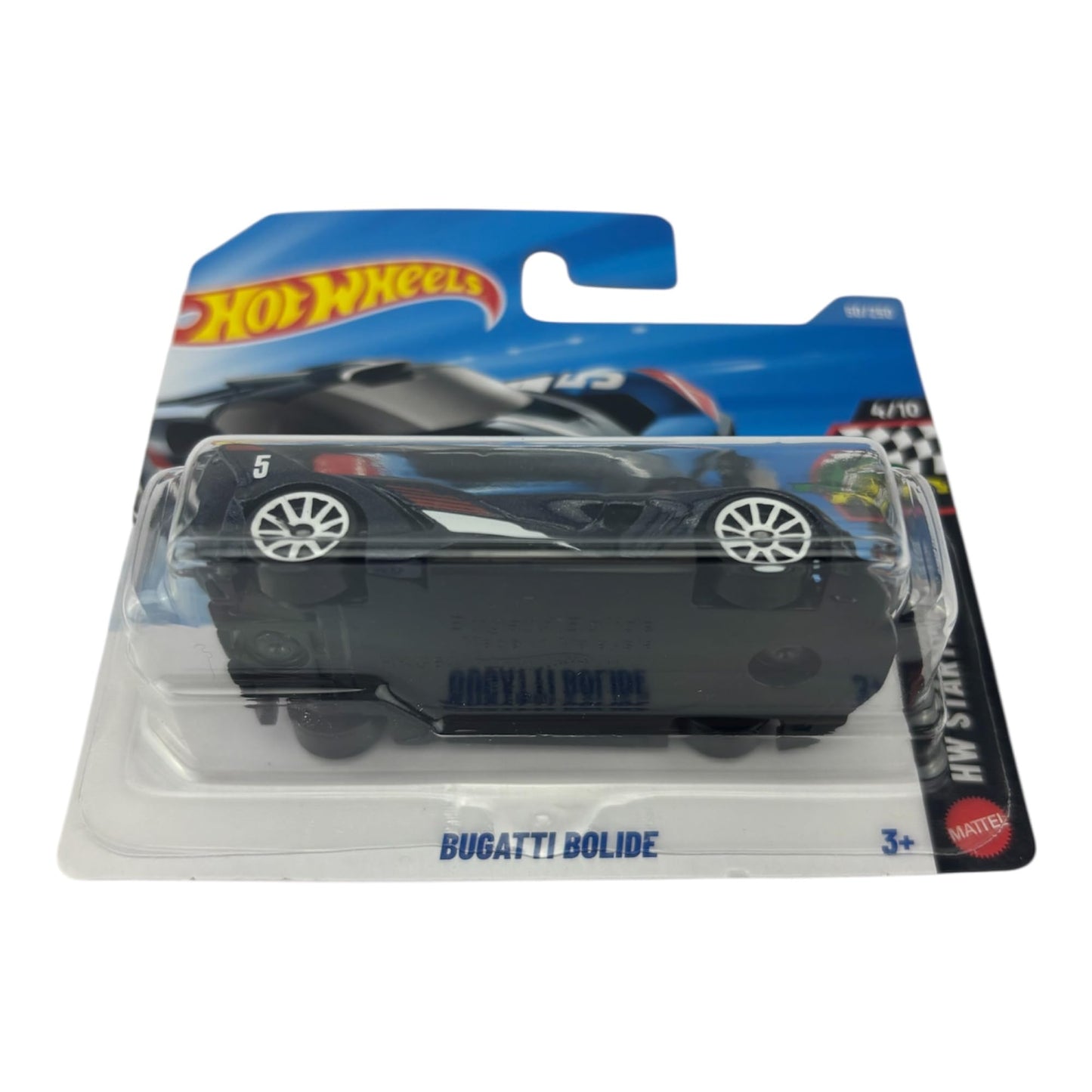 Hot Wheels Bugatti Bolide 1:64 Diecast – Dark Blue, Starting Grid 4/10, 50/250