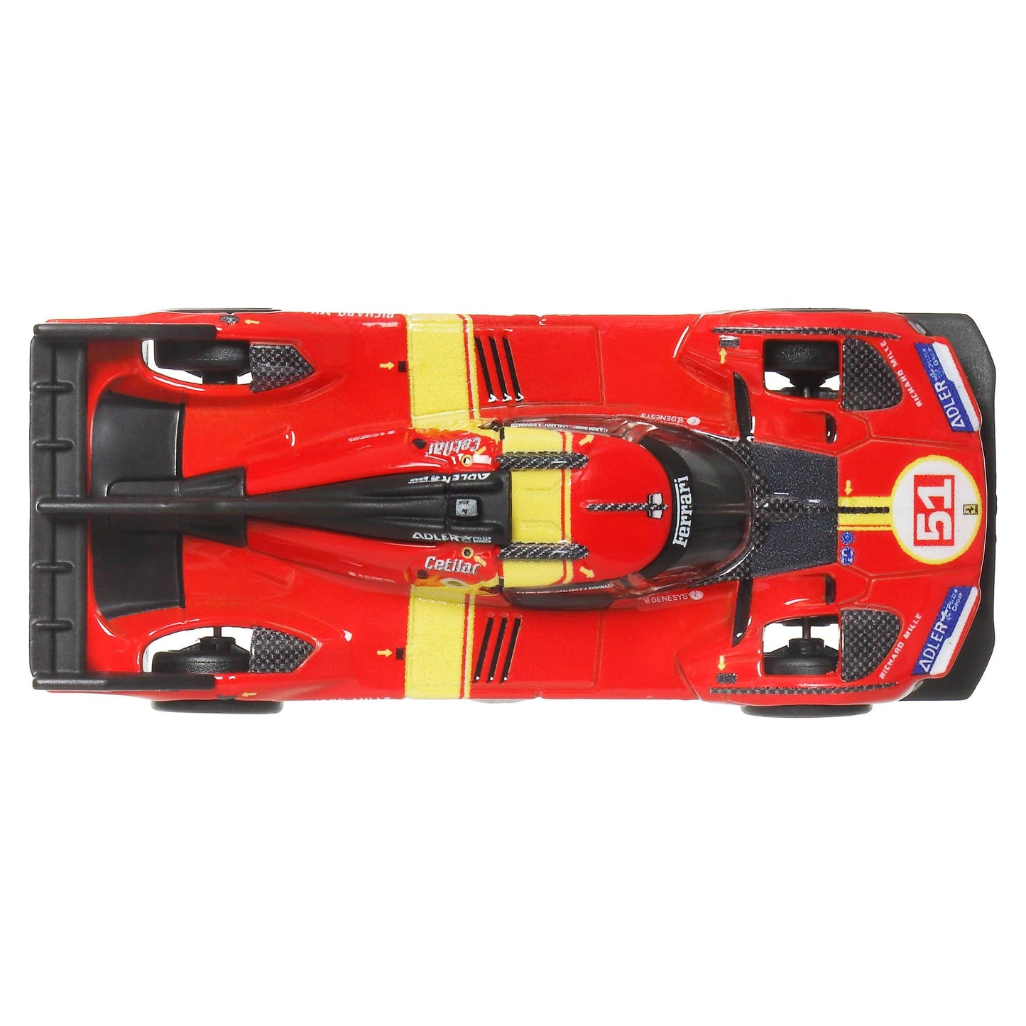 Hot Wheels Premium Car Culture Ferrari 499P 1:64 Die-Cast – Real Riders Tires