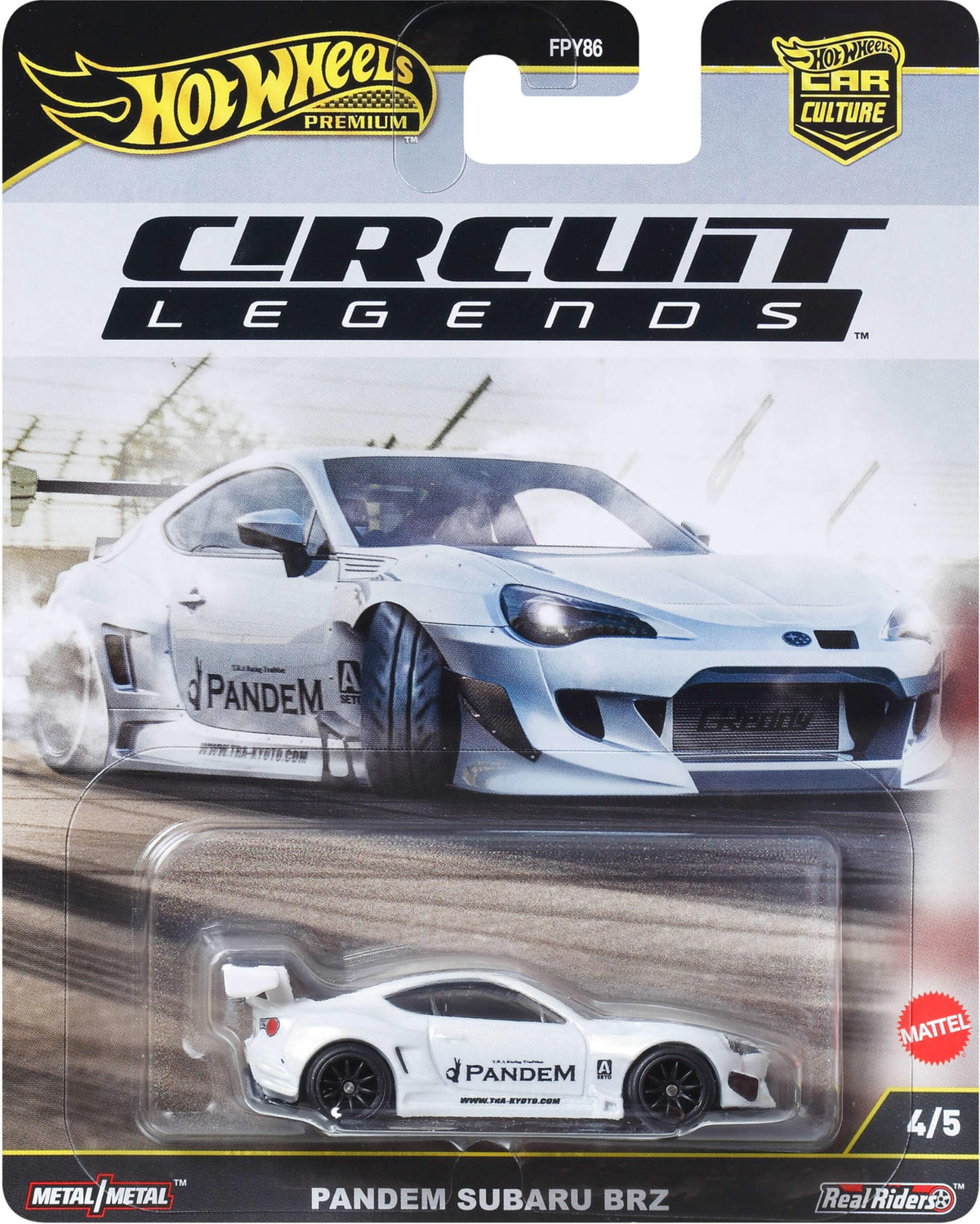 Hot Wheels Premium Car Culture Pandem Subaru BRZ 1:64 – Real Riders Die-Cast