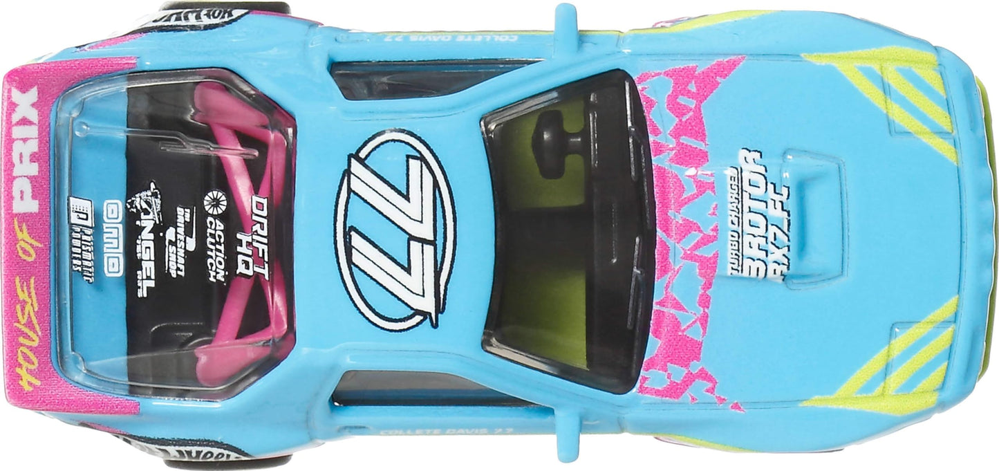 Hot Wheels Premium Car Culture Mazda RX-7 FC Pandem — 1:64 Die-Cast with Real Riders
