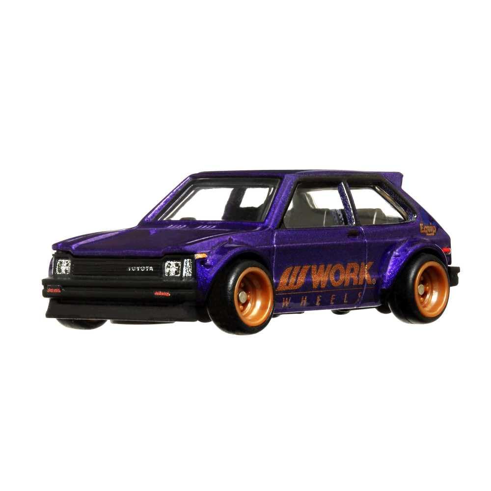 Hot Wheels Car Culture Circuit Legends: Toyota Starlet KP61 1:64 – Premium Collection