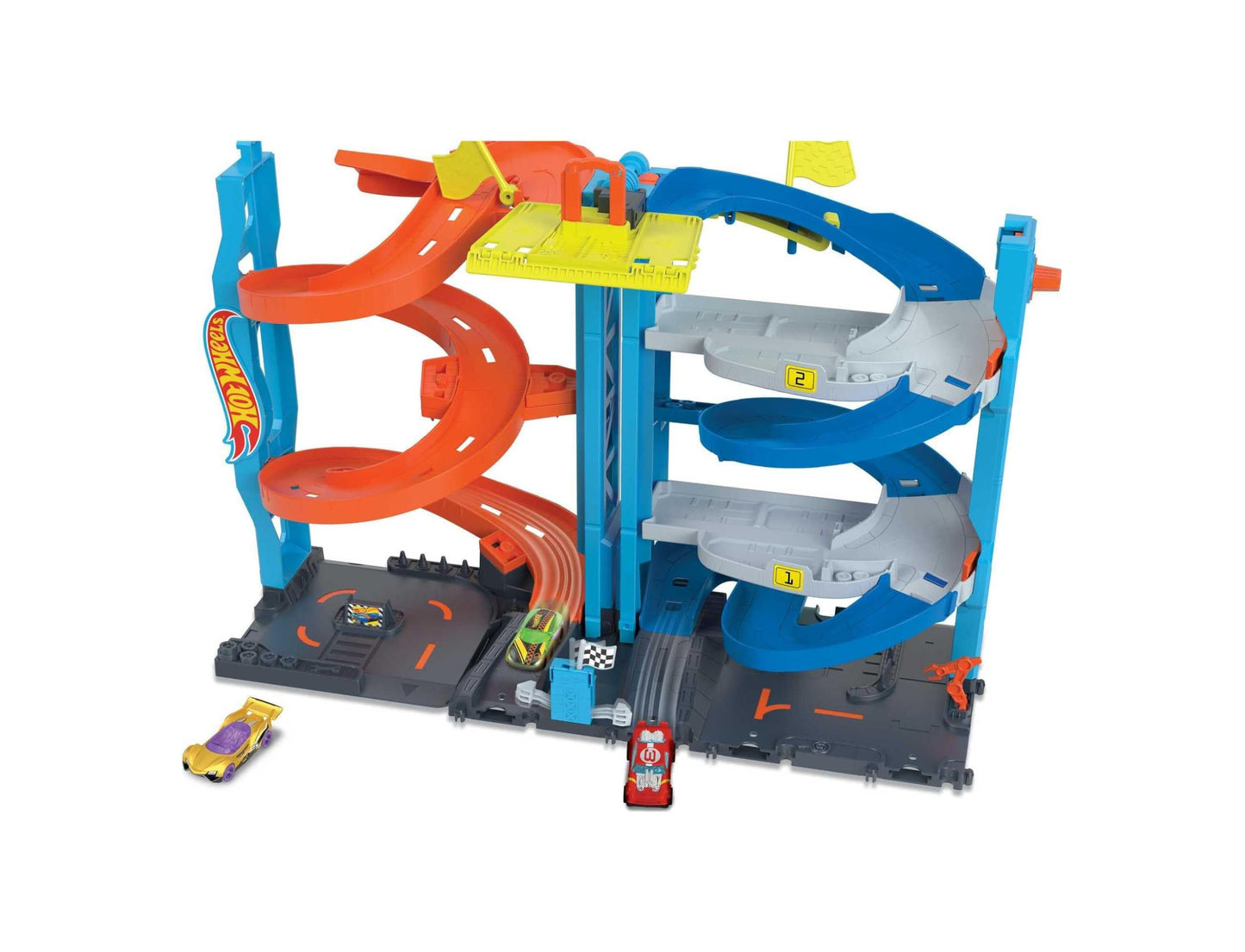 Hot Wheels City Transforming Race Tower – Dual-Mode Track Set (1:64)