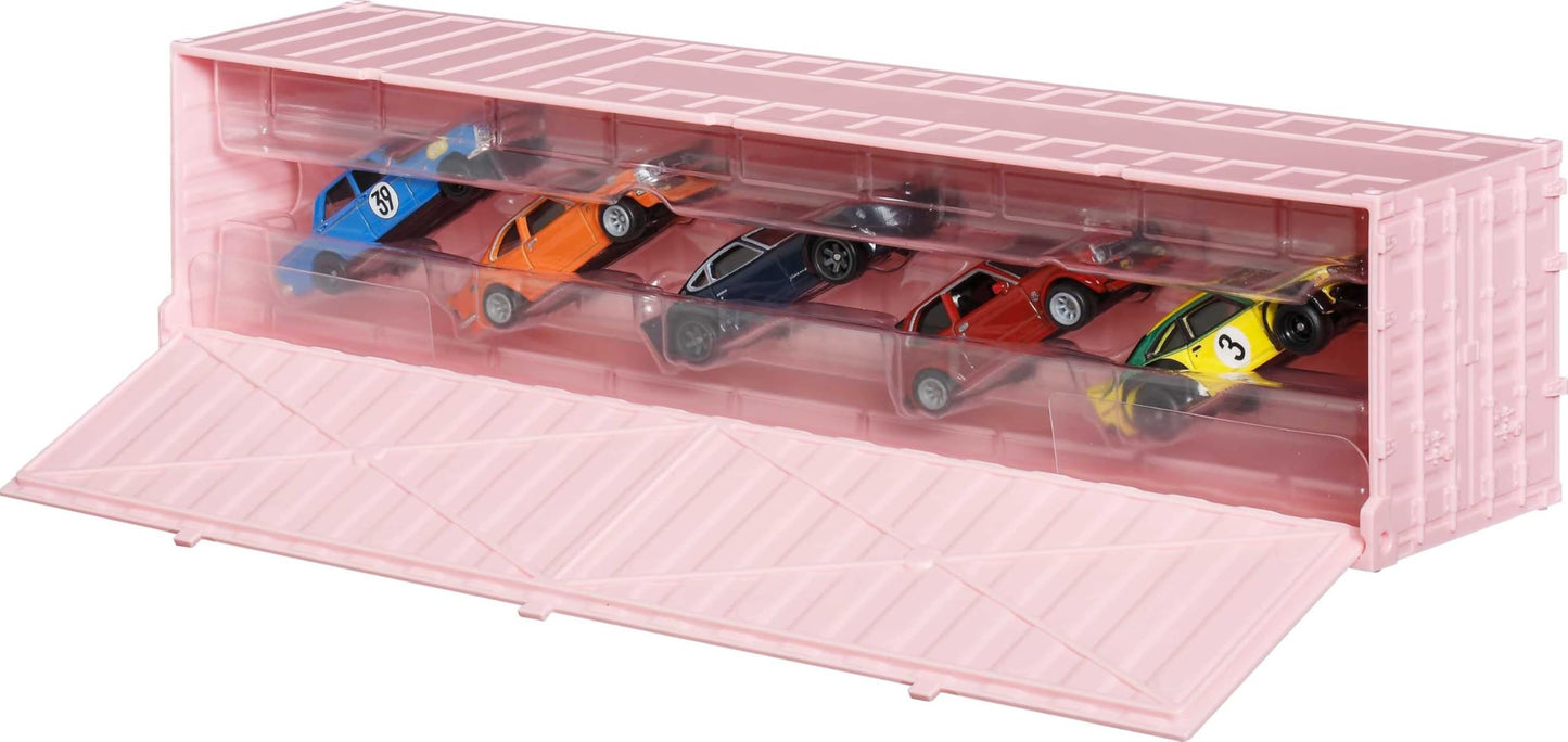 Hot Wheels Premium Car Culture Japan Historics 4 Container Set – 5 Die-Cast 1:64 Cars & Display Container