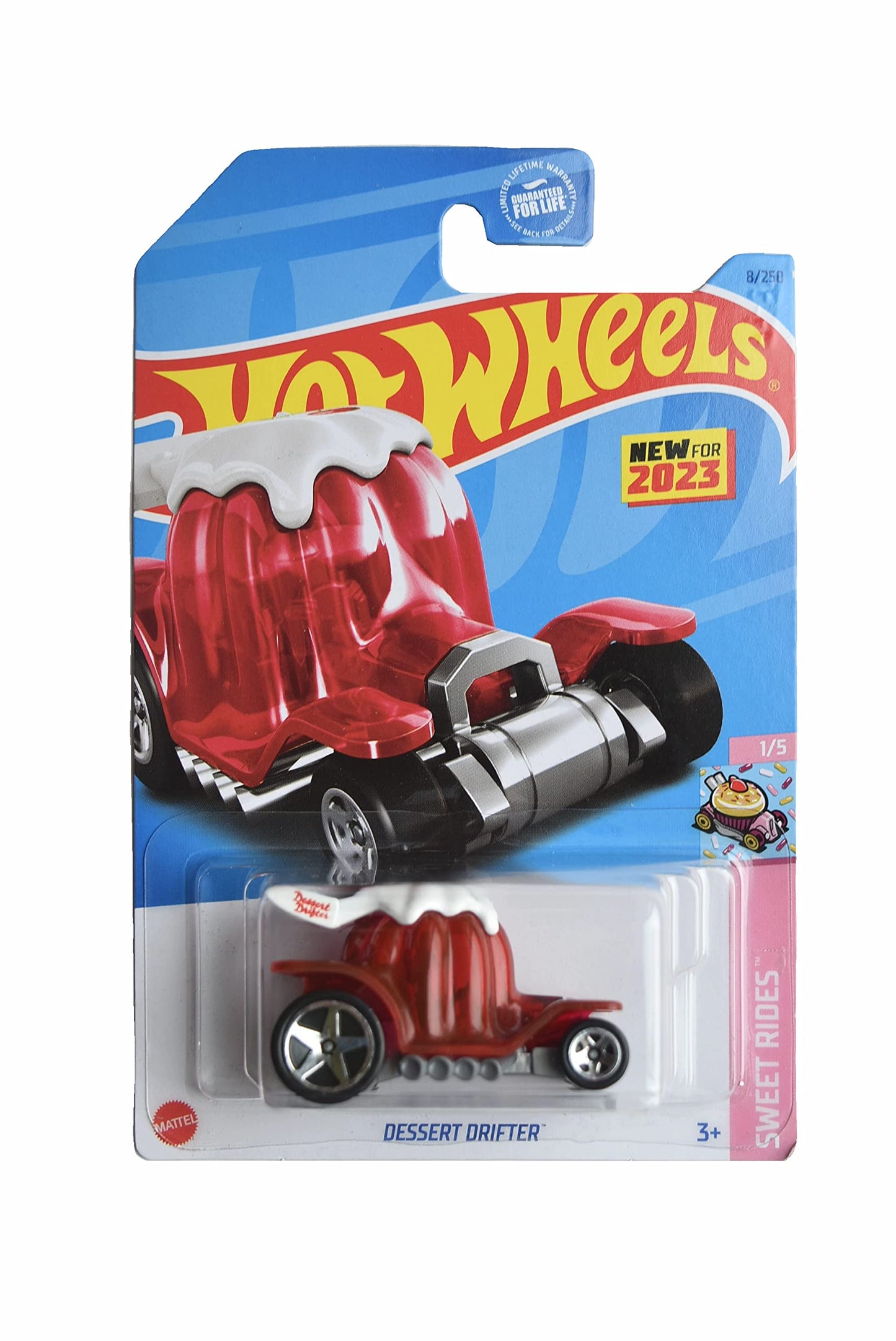 Hot Wheels Dessert Drifter 1:64 Scale Die-Cast Car – Sweet Rides for Kids