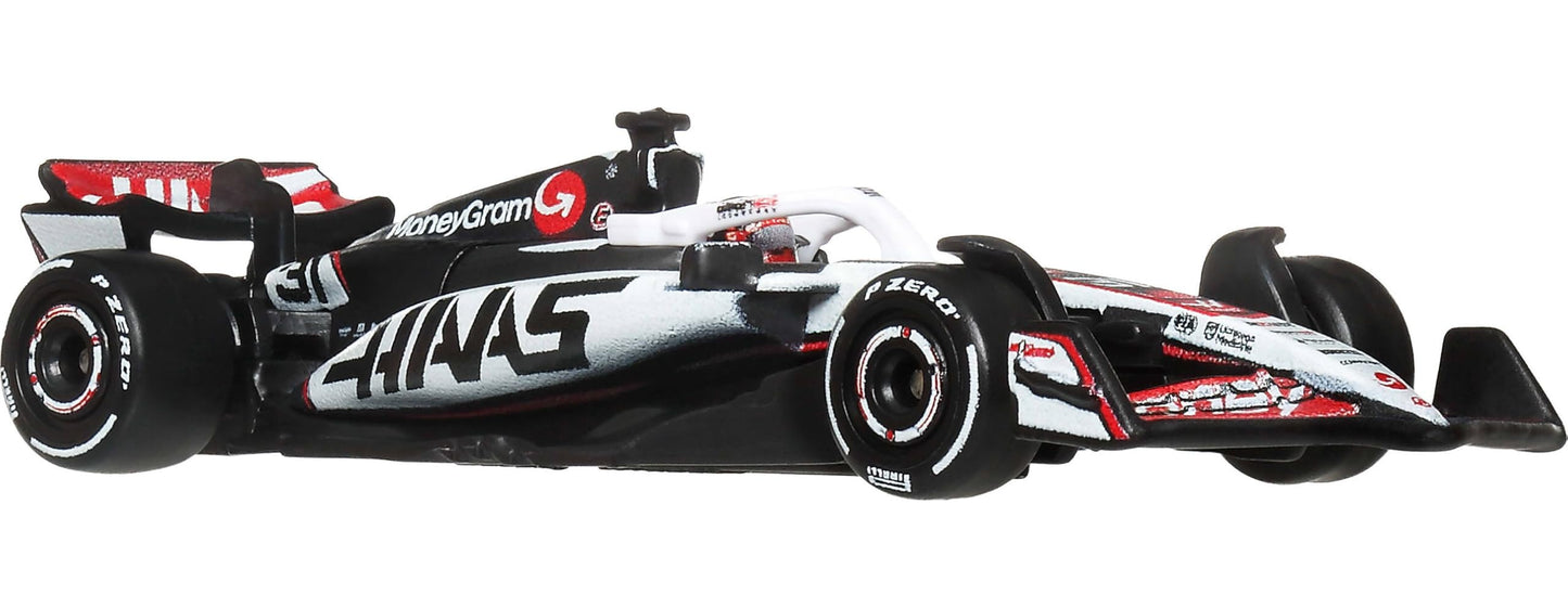 Hot Wheels 1:64 Premium Formula 1 Die-Cast Car – Metal Body & Real Riders Tires