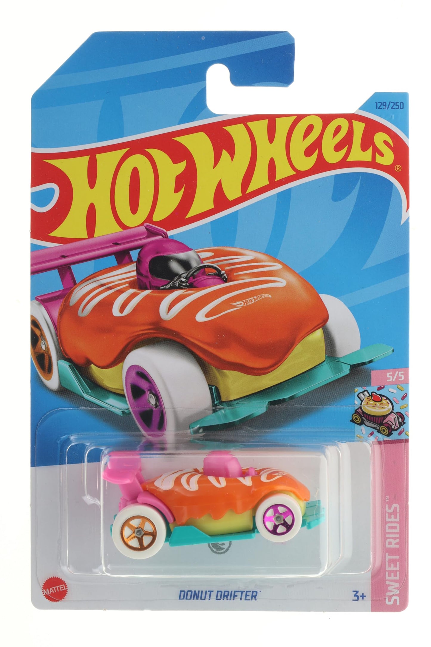 Hot Wheels Donut Drifter | Sweet Rides 5/5 - 2023 Treasure Hunt Die-Cast Car