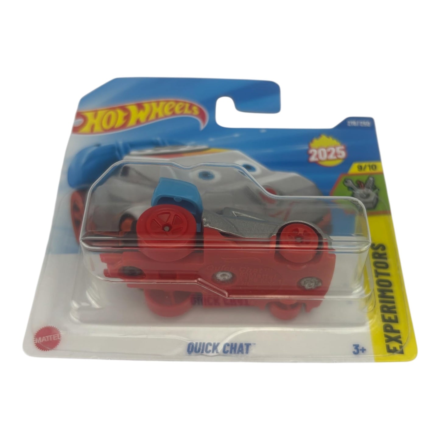 Hot Wheels Quick Chat Silver Telephone Experimotors 1:64 Diecast – New for 2025