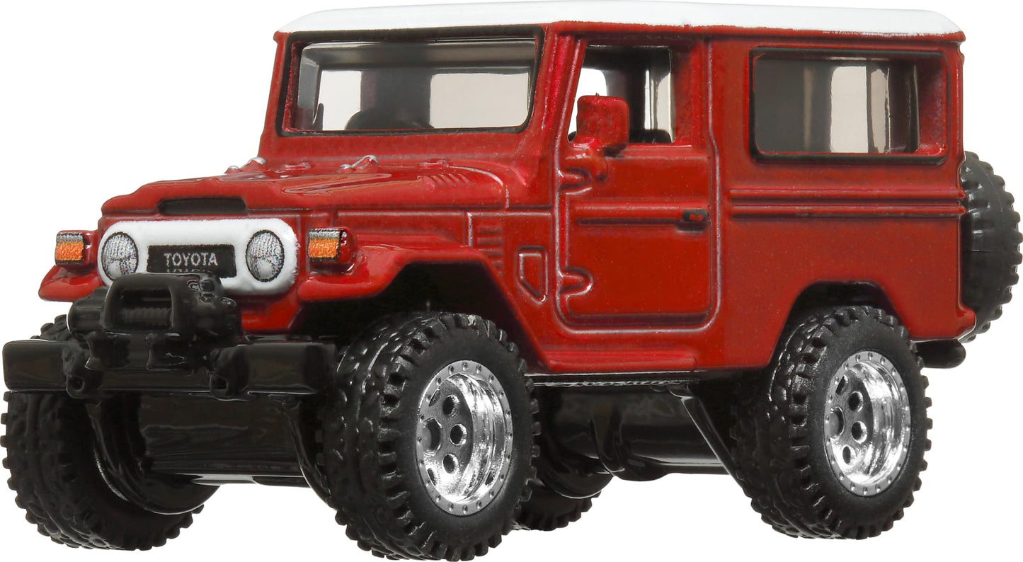 Hot Wheels Premium Fast & Furious 1:64 Die-Cast Cars – Real Riders Tires, Metal/Metal Body