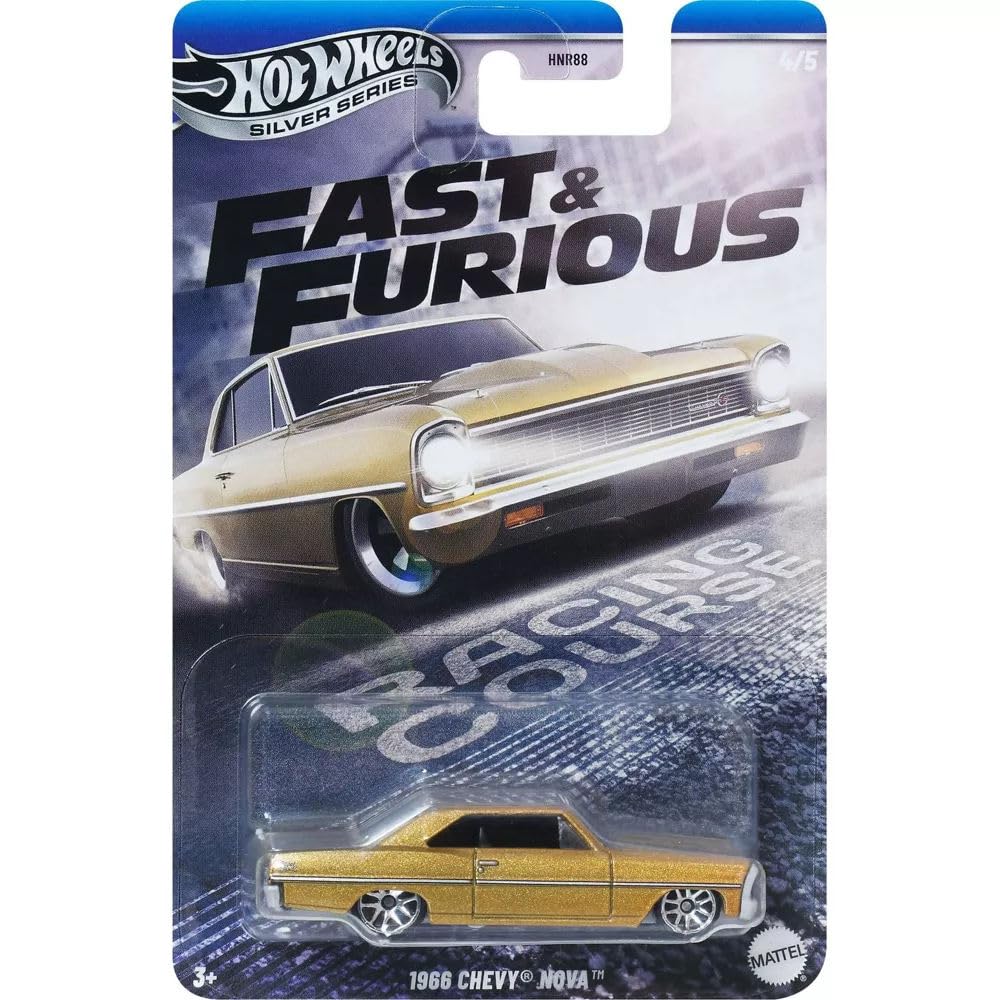 Hot Wheels Fast & Furious 66 Chevy Nova Collector – 1:64 Scale