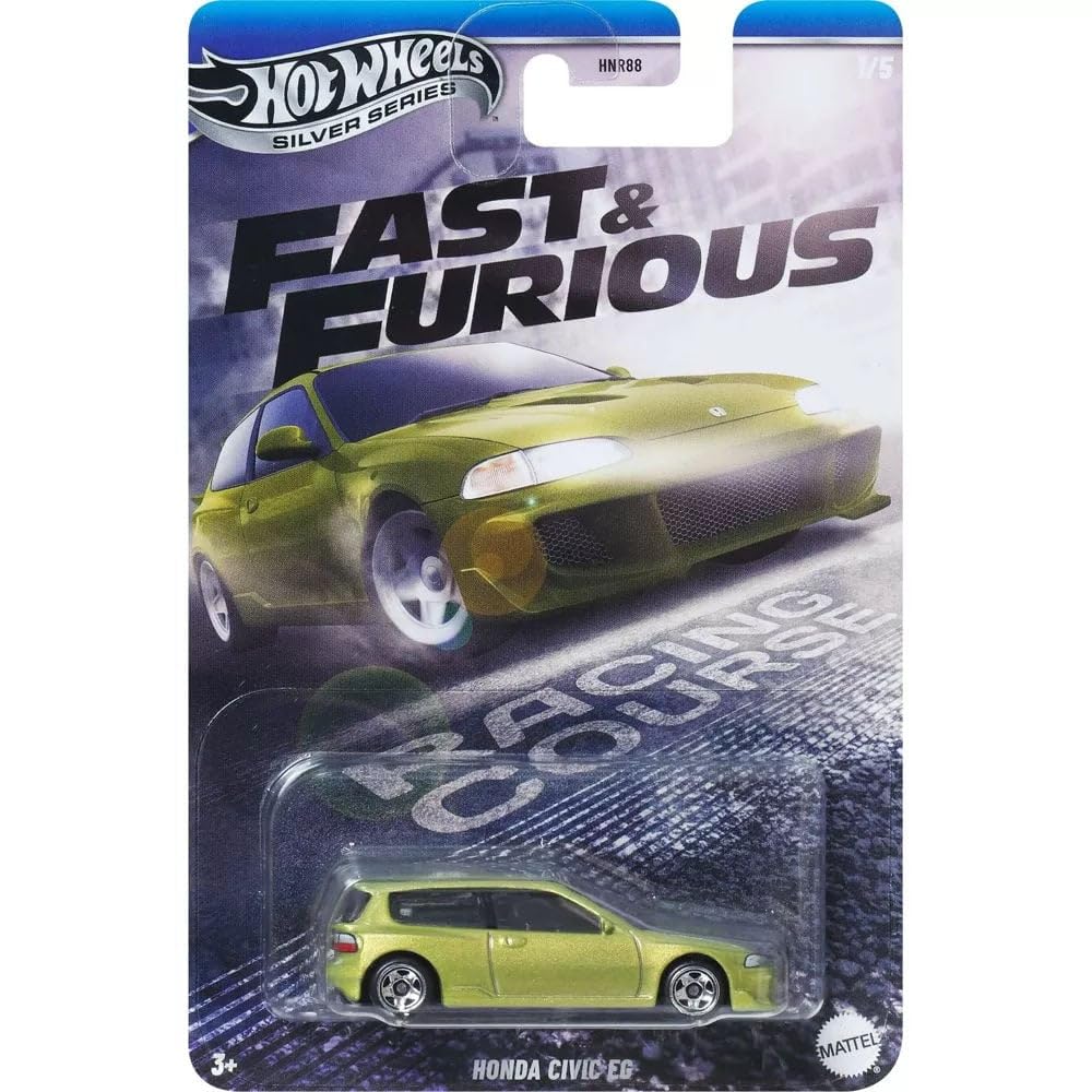 Hot Wheels Fast & Furious 92 Honda Civic Collector Car – 1:64 Scale