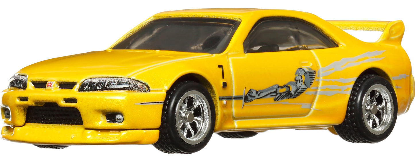 Hot Wheels Premium Fast & Furious Bundle — 5 Die-Cast Cars in Collectible Box (1:64 Scale)