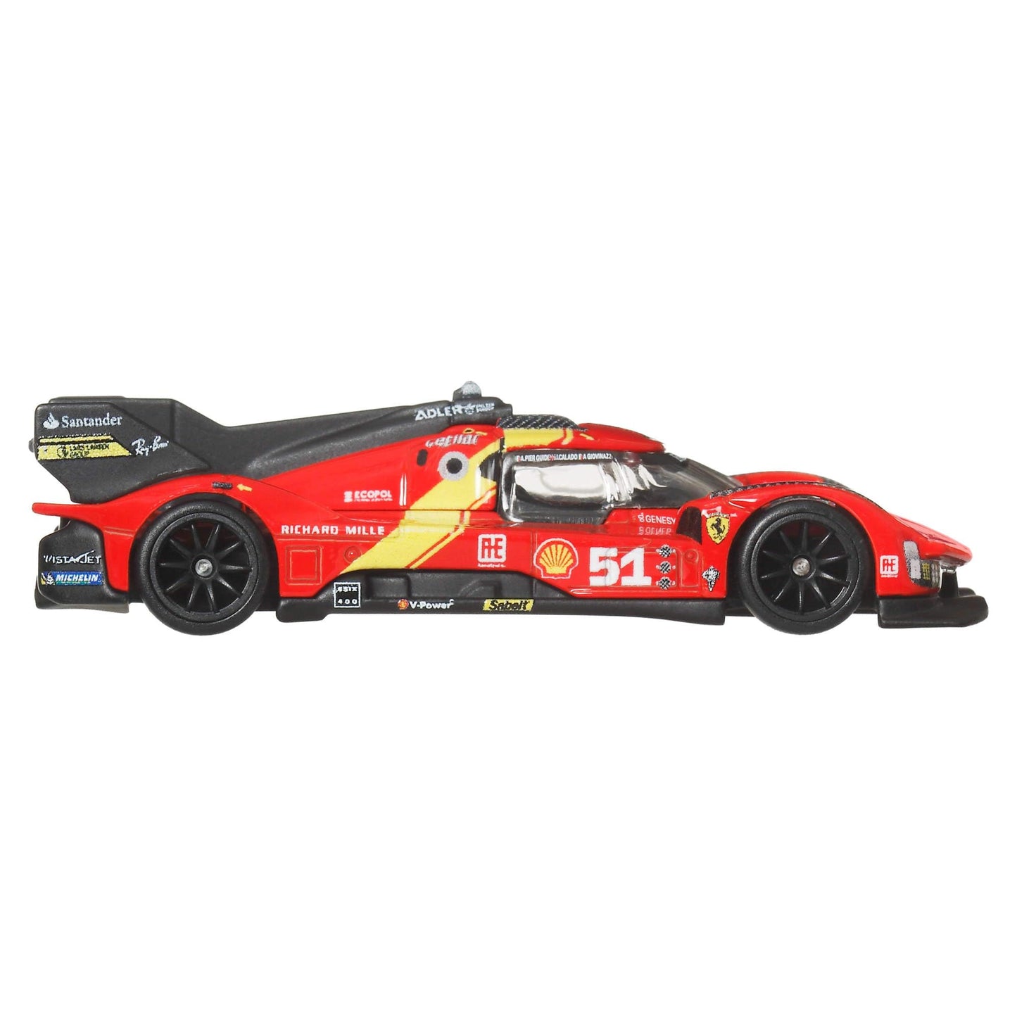 Hot Wheels Premium Car Culture Ferrari 499P 1:64 Die-Cast – Real Riders Tires