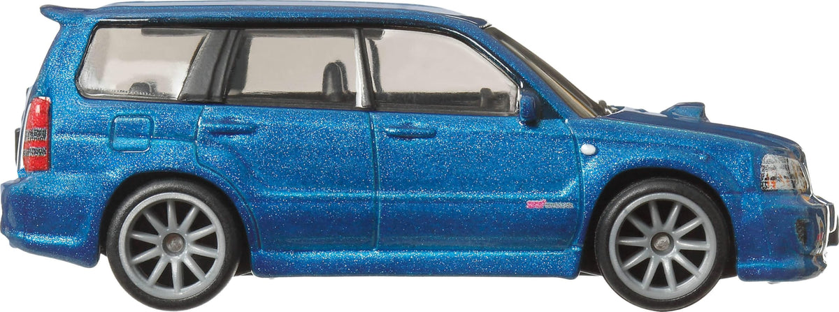 Hot Wheels Premium Car Culture Subaru Forester STI 1:64 Die-Cast with Real Riders