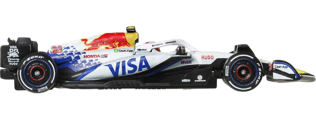 Hot Wheels 1:64 Premium Formula 1 Die-Cast Car – Real Riders Tires & Metal Body