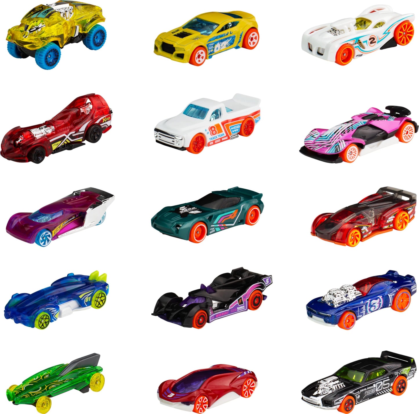 Hot Wheels 5-Pack Bundle — 15 Die-Cast Cars in 3 Themed Sets | 1:64 Scale