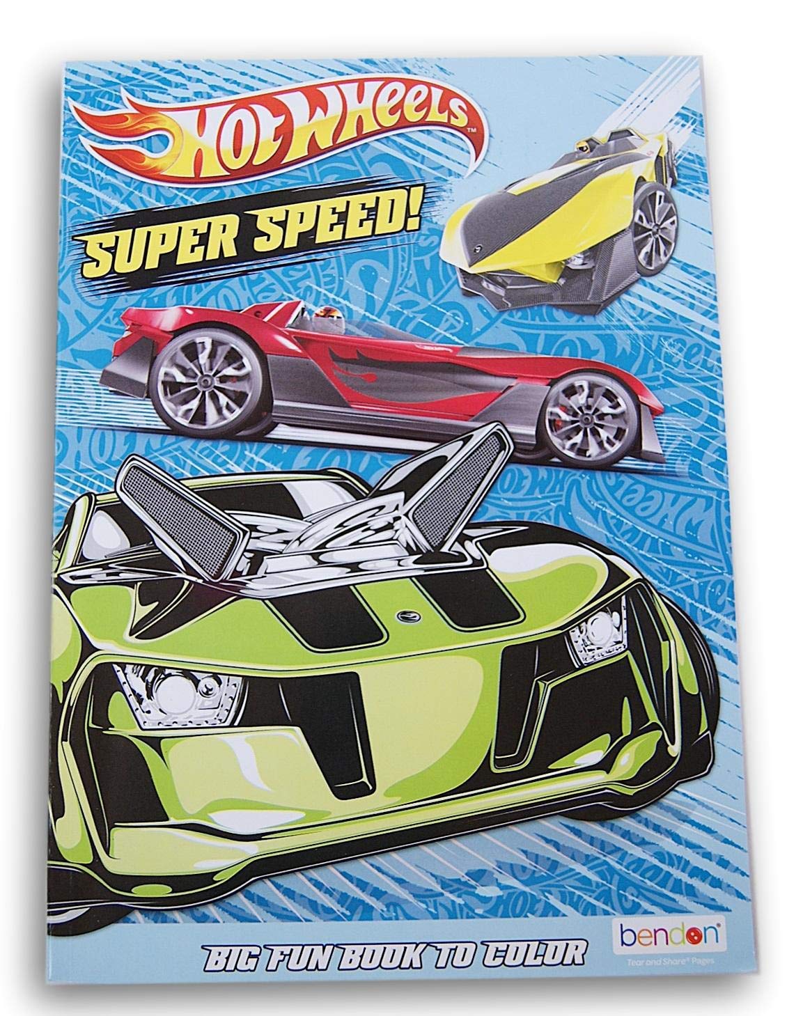 Hot Wheels Go for It Jumbo Color and Activity Book | Cars Coloring & Activities for Kids