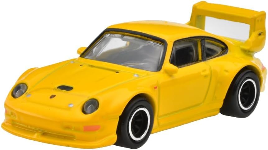 Hot Wheels HRR82 Premium 2 Pack: Porsche 993 GT2 & 718 Cayman GT4 Mini Cars
