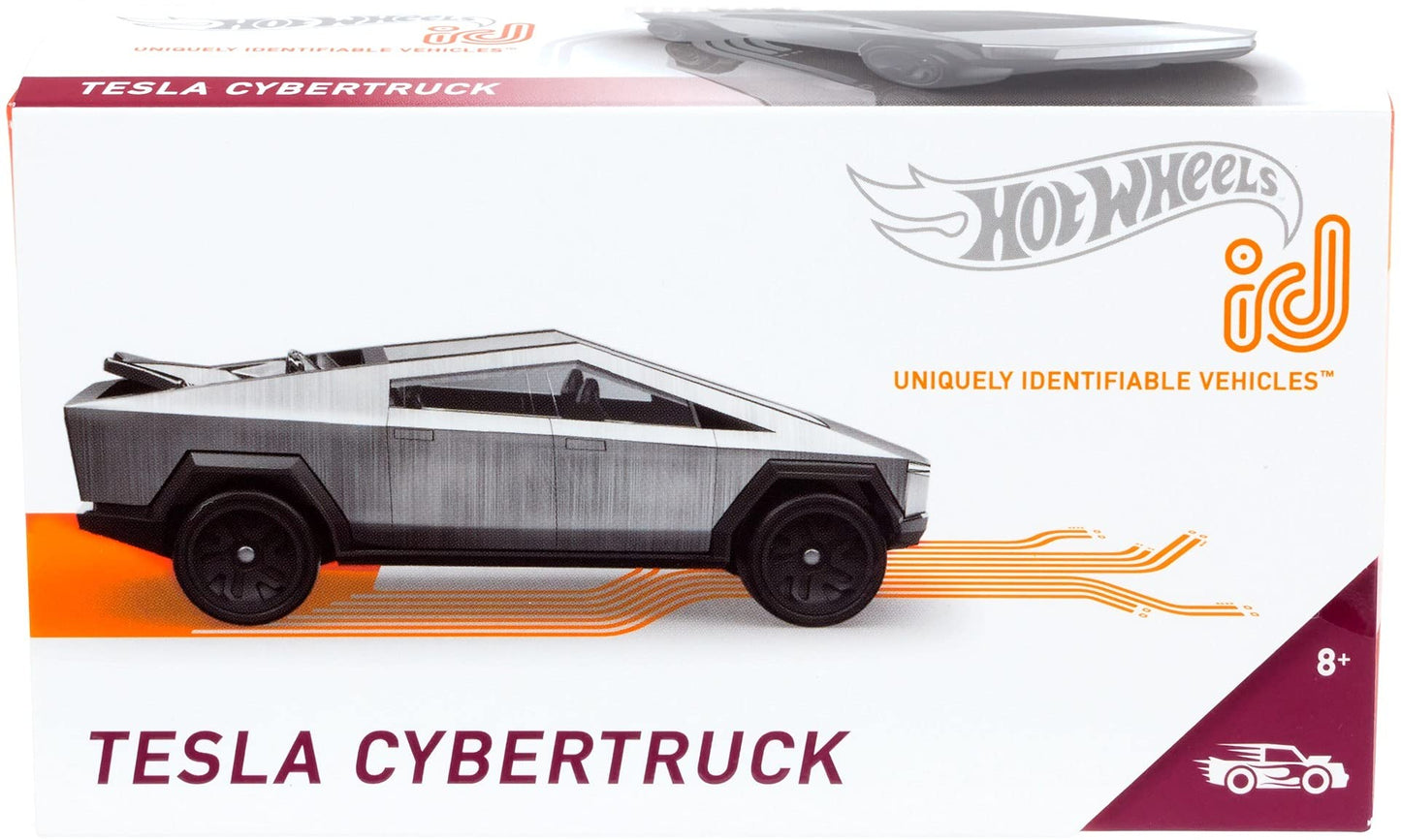 Hot Wheels id Vehicles with Embedded NFC Chip – 1:64 Silver