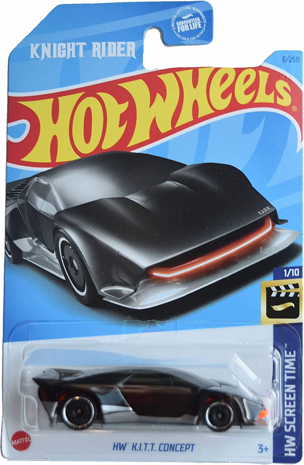 Hot Wheels K.I.T.T. Concept HW Screen Time 1/10 – 1:64 Die-Cast Collectible