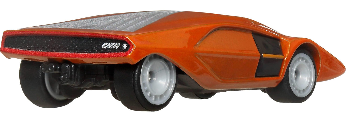Hot Wheels Premium Car Culture – Lancia Stratos Zero Hammer Drop 1:64 Die-Cast with Real Riders