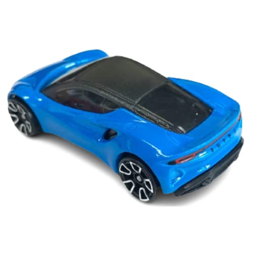 Hot Wheels 2022 Lotus Emira Blue HW Exotics 1:64 Die Cast Mint NrMint Ships Bubble Wrapped