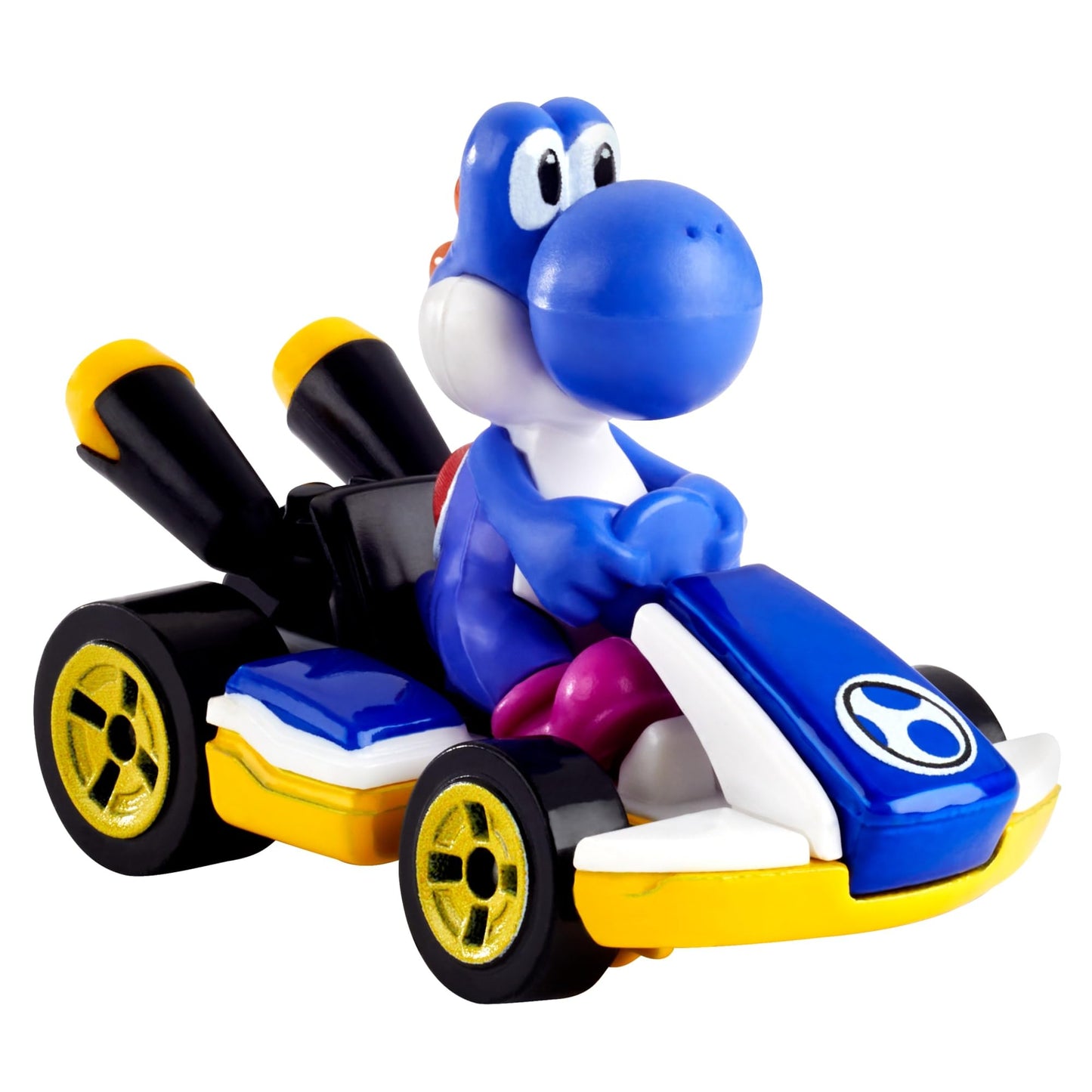 Hot Wheels Mario Kart Bowser's Castle Chaos Modular Track – Side-by-Side Racing & Bowser Figure | Ages 3+