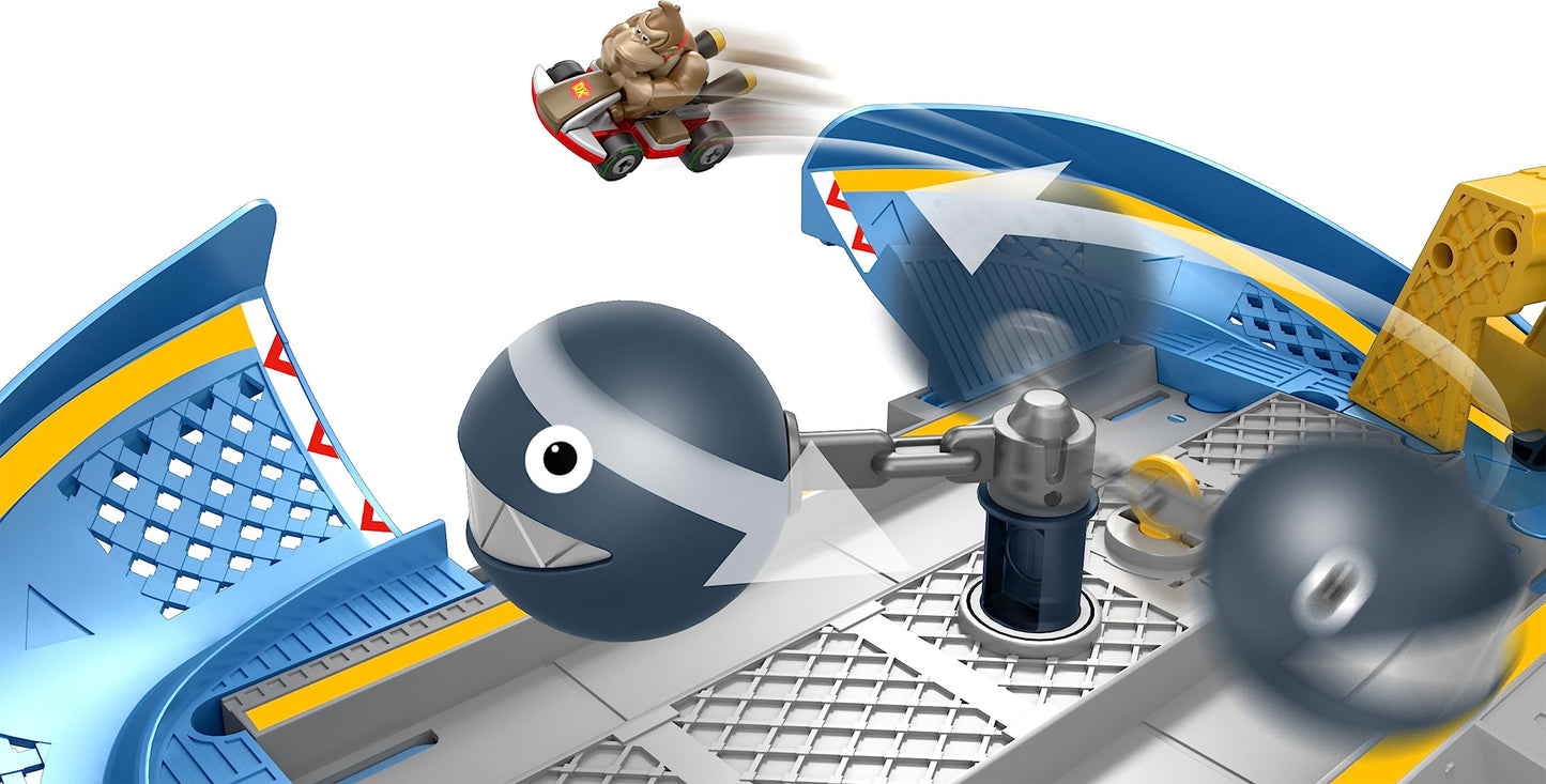 Hot Wheels Mario Kart Track Set Assortment – 4 Tracks + 1:64 Vehicles for Ages 3+
