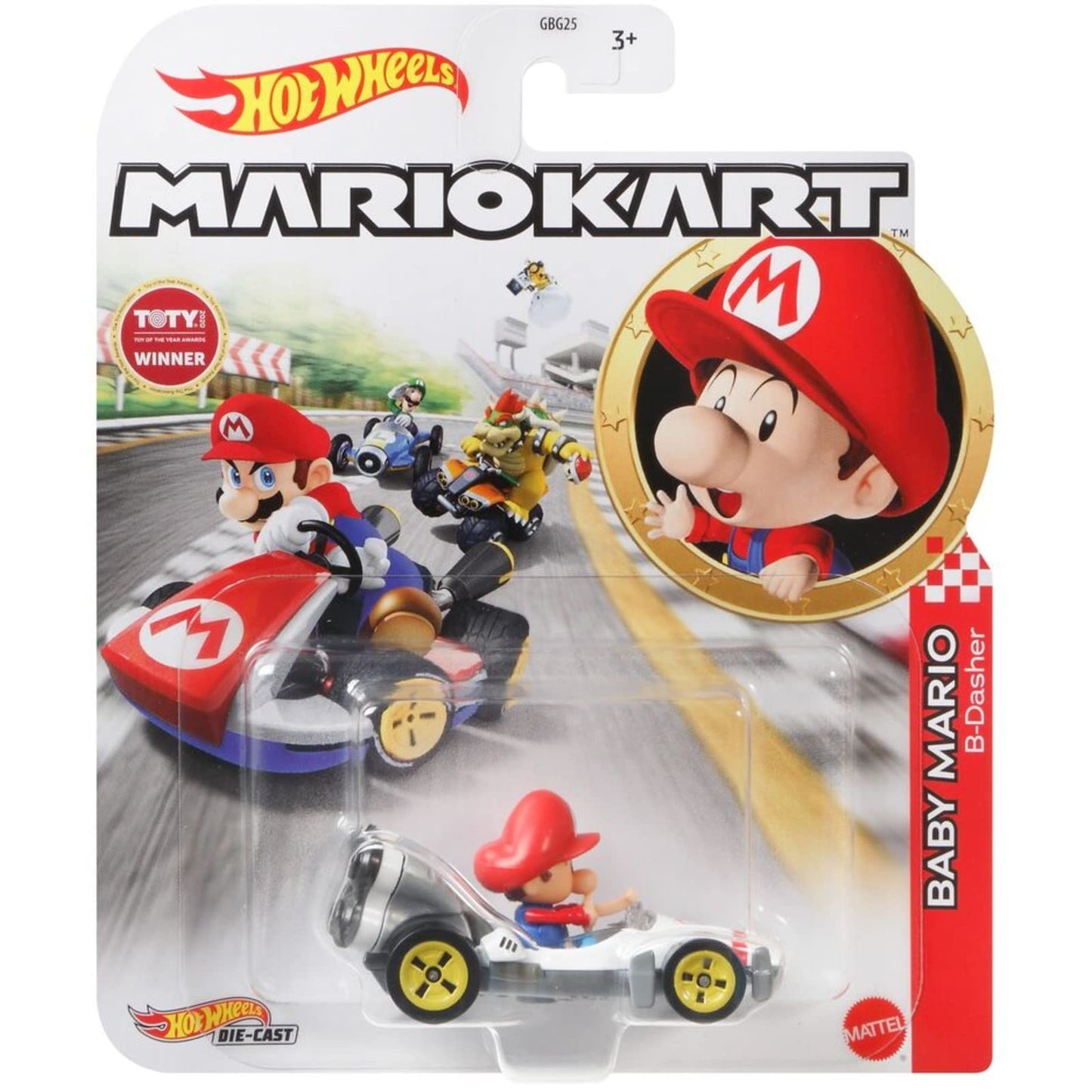 Hot Wheels Mario Kart Characters & Karts 1:64 Die-Cast Cars – Track-Ready Collectibles