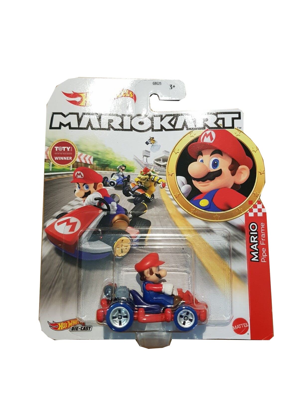 Hot Wheels Mario Kart Mario Pipe Frame - Collectible Track Accessory