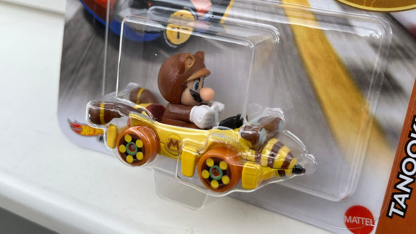 Hot Wheels Mario Kart Tanooki Bumble V Die-Cast – 1:64 Scale (Mattel 2022)