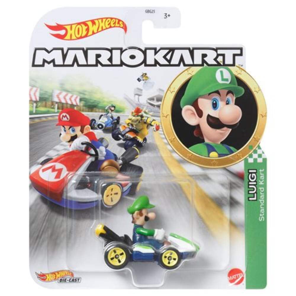 Hot Wheels Mario Kart Toad 1:64 – MV. VEH. Toad HKD58 | Assorted Models