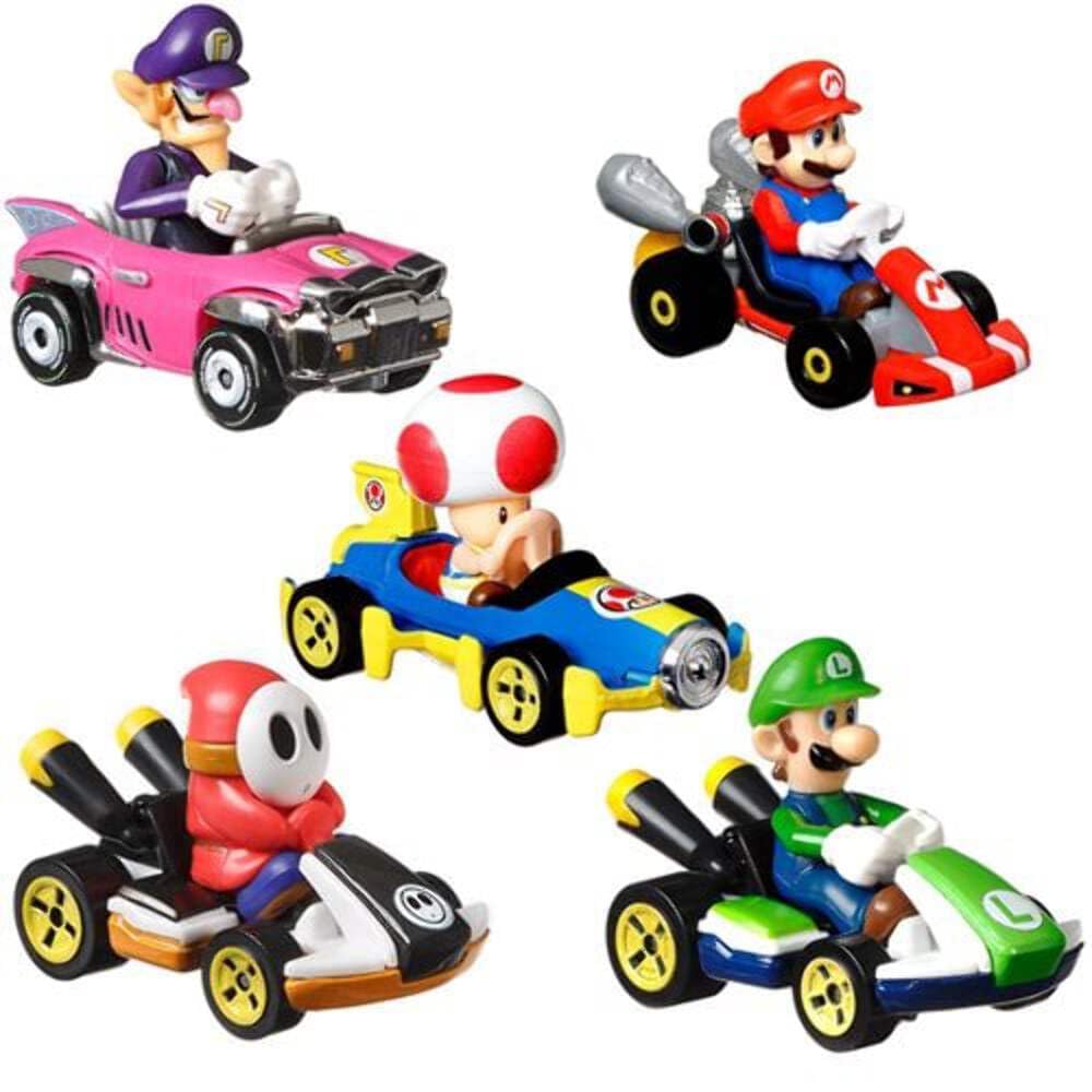 Hot Wheels Mario Kart Toad 1:64 – MV. VEH. Toad HKD58 | Assorted Models