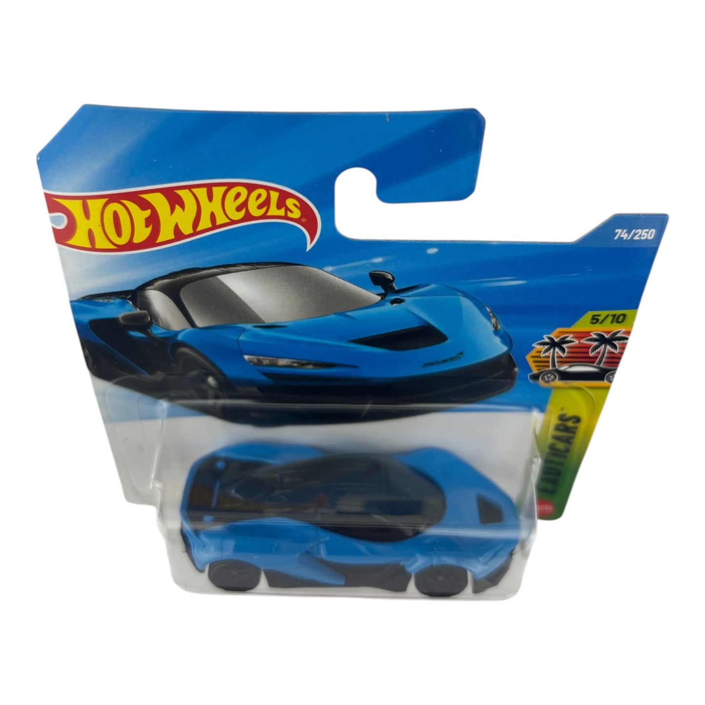 Hot Wheels McLaren W1 Blue – 1:64 Diecast Toy Car | Exoticars 5/10, 74/250